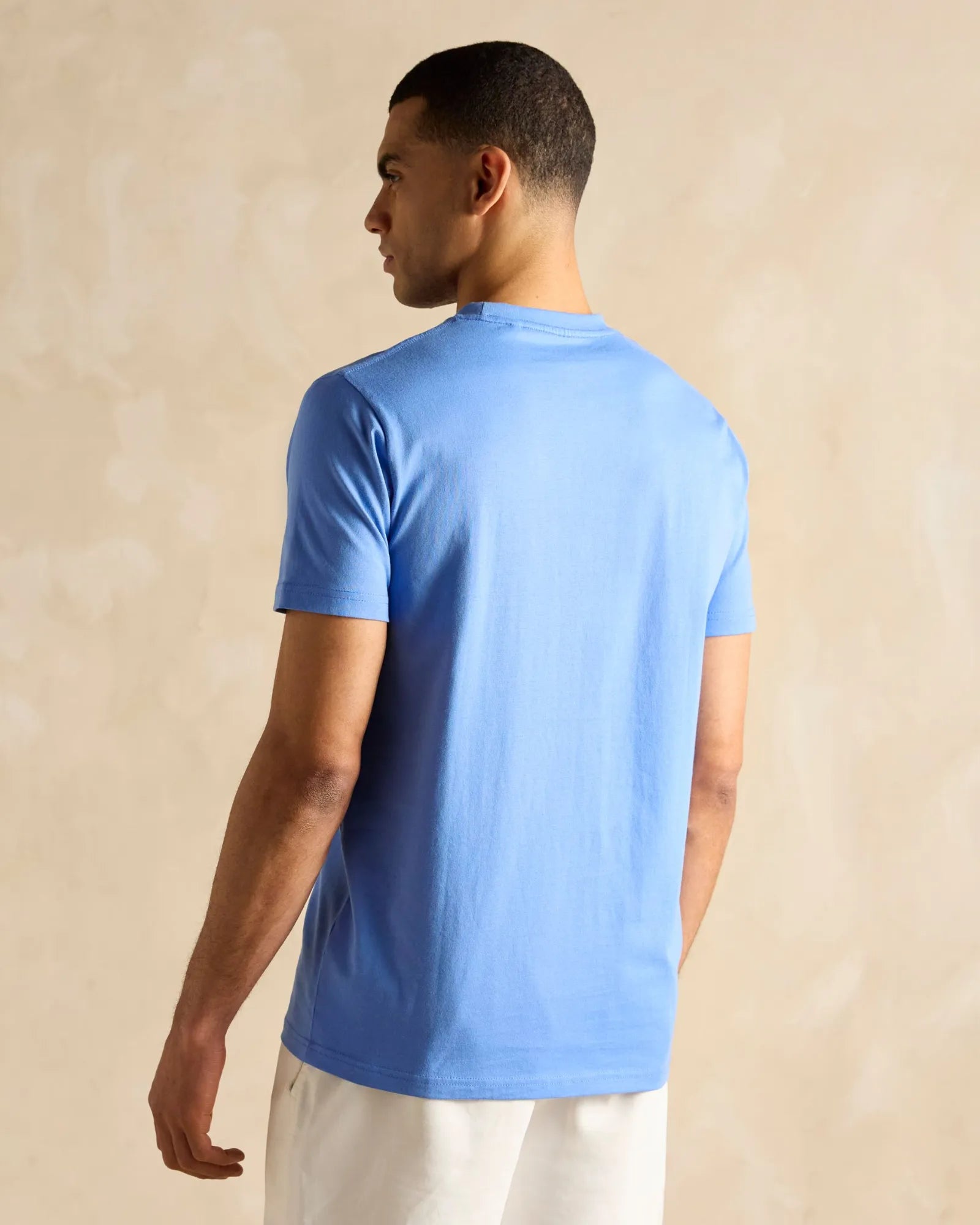 Denton T-Shirt - Mid Blue