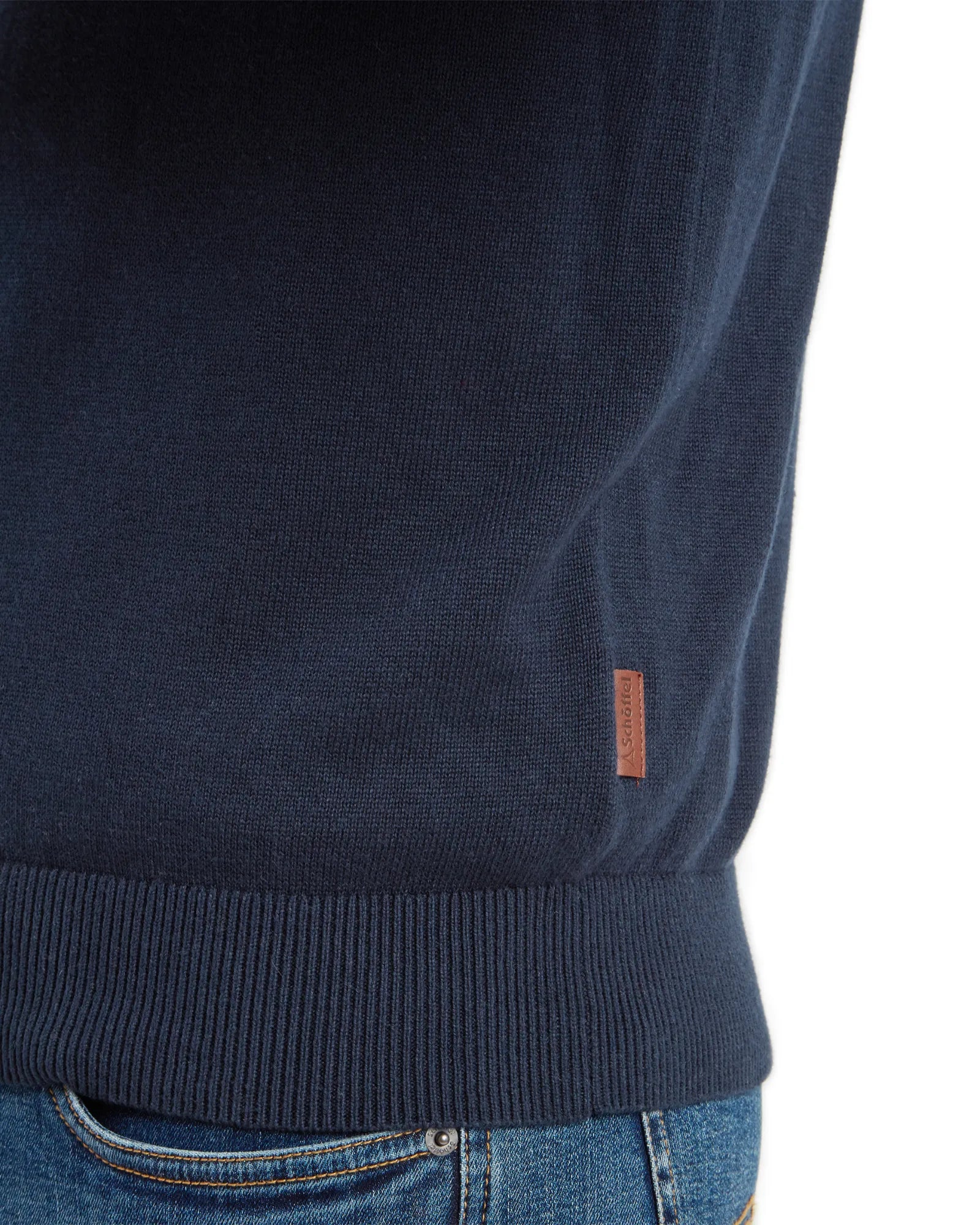 Calton Jumper - Petrol Blue