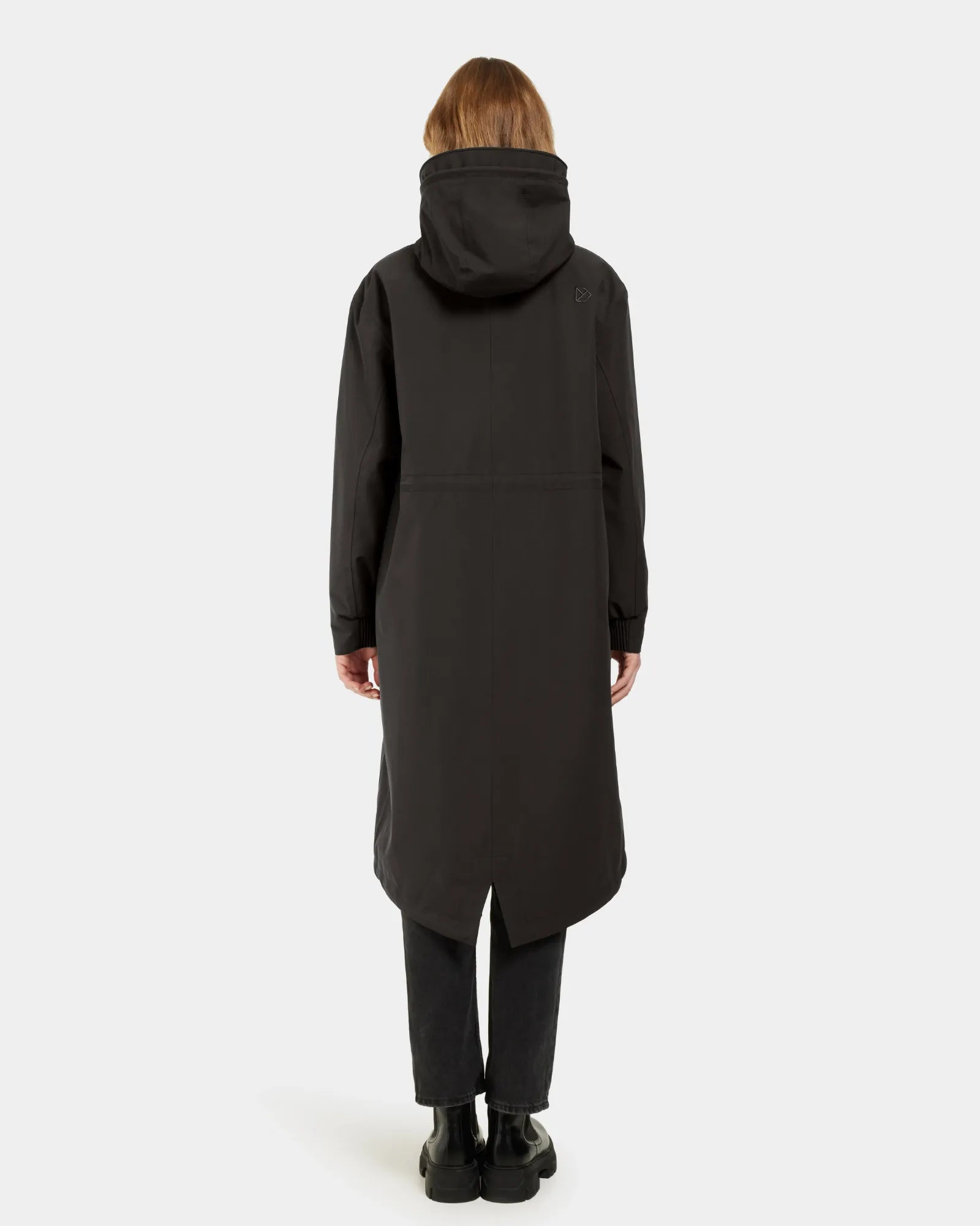 Astrid Long Parka - Black