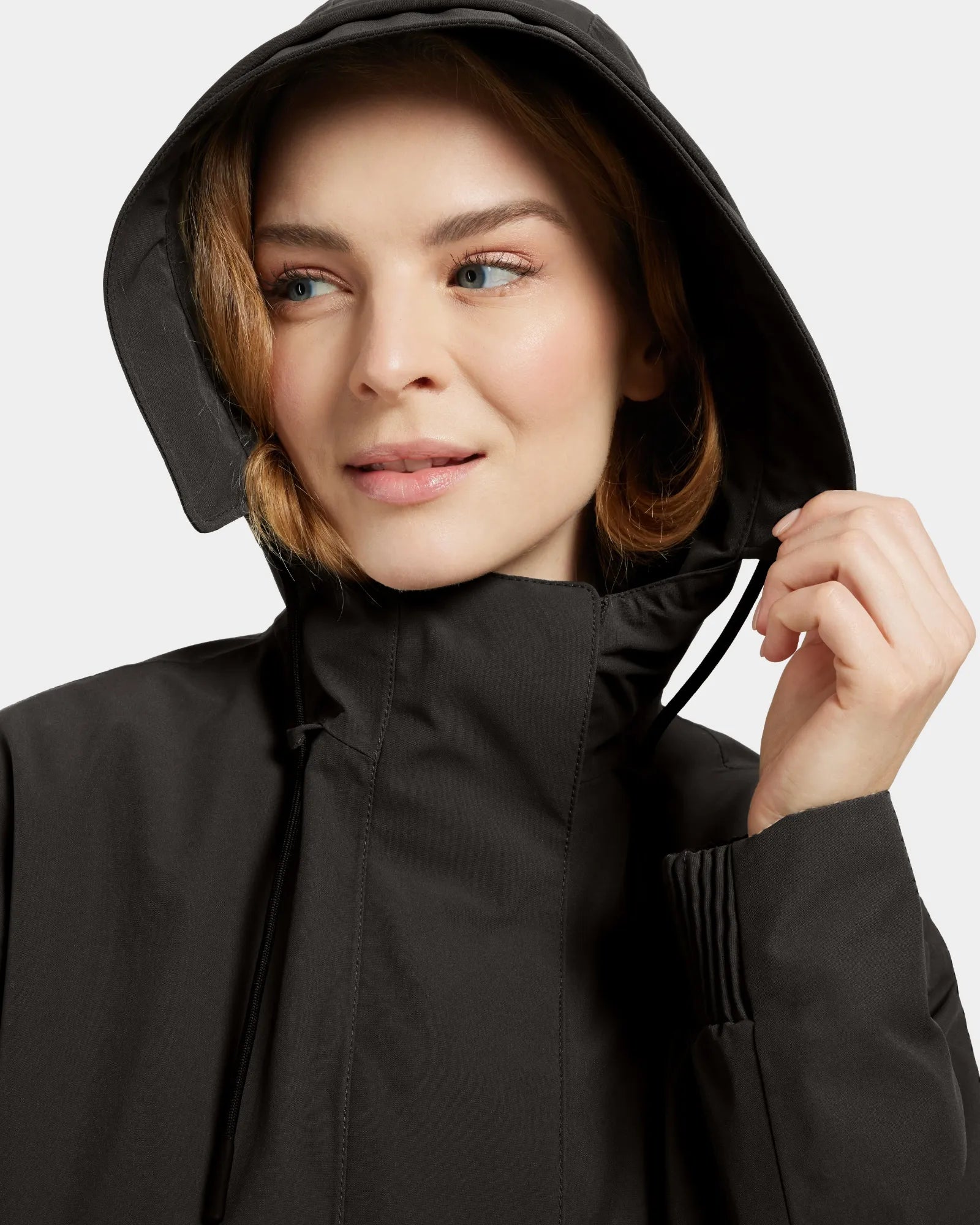 Astrid Long Parka - Black