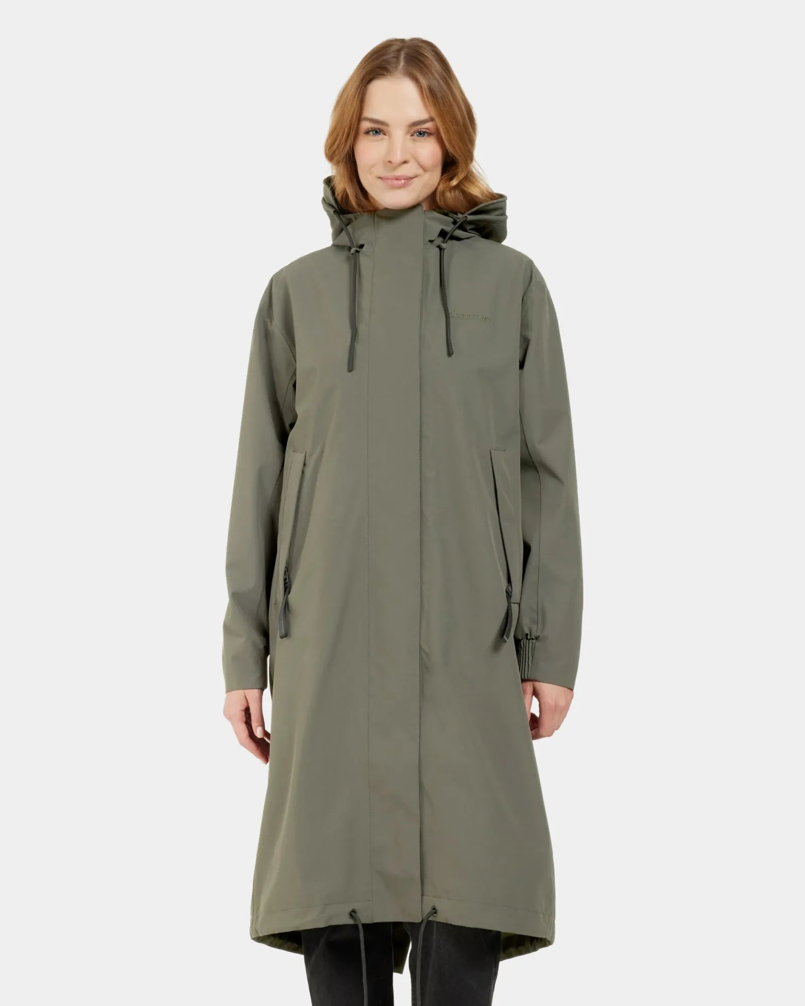 Astrid Long Parka - Deep Green