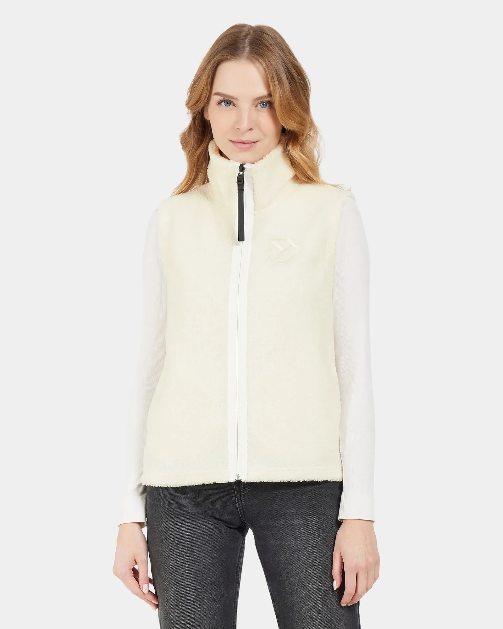 Kiana Vest - White Foam