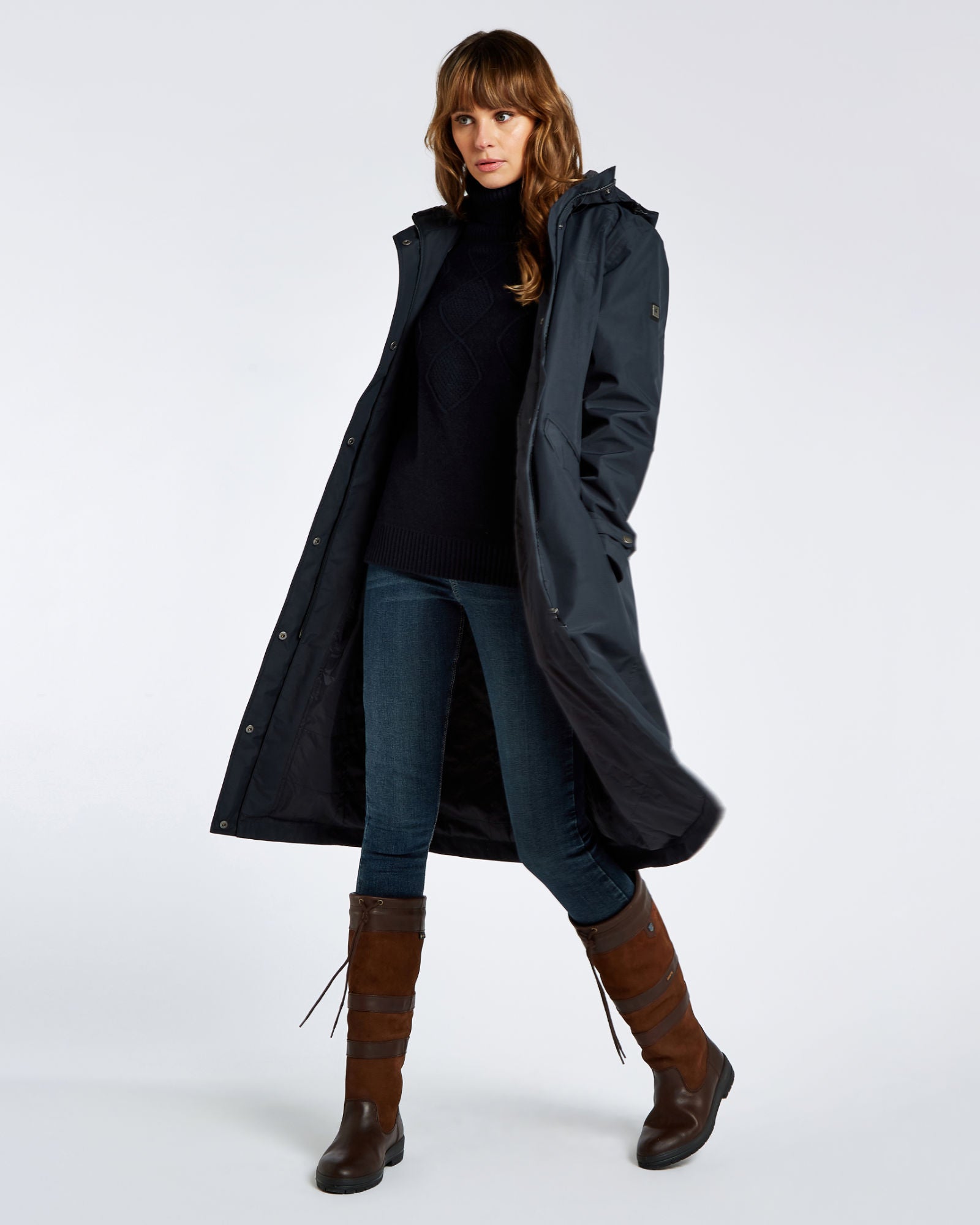 Alderford Coat - Navy