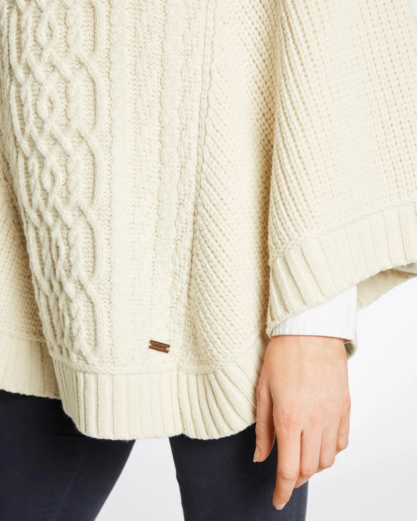 Kilronan Poncho - Cream