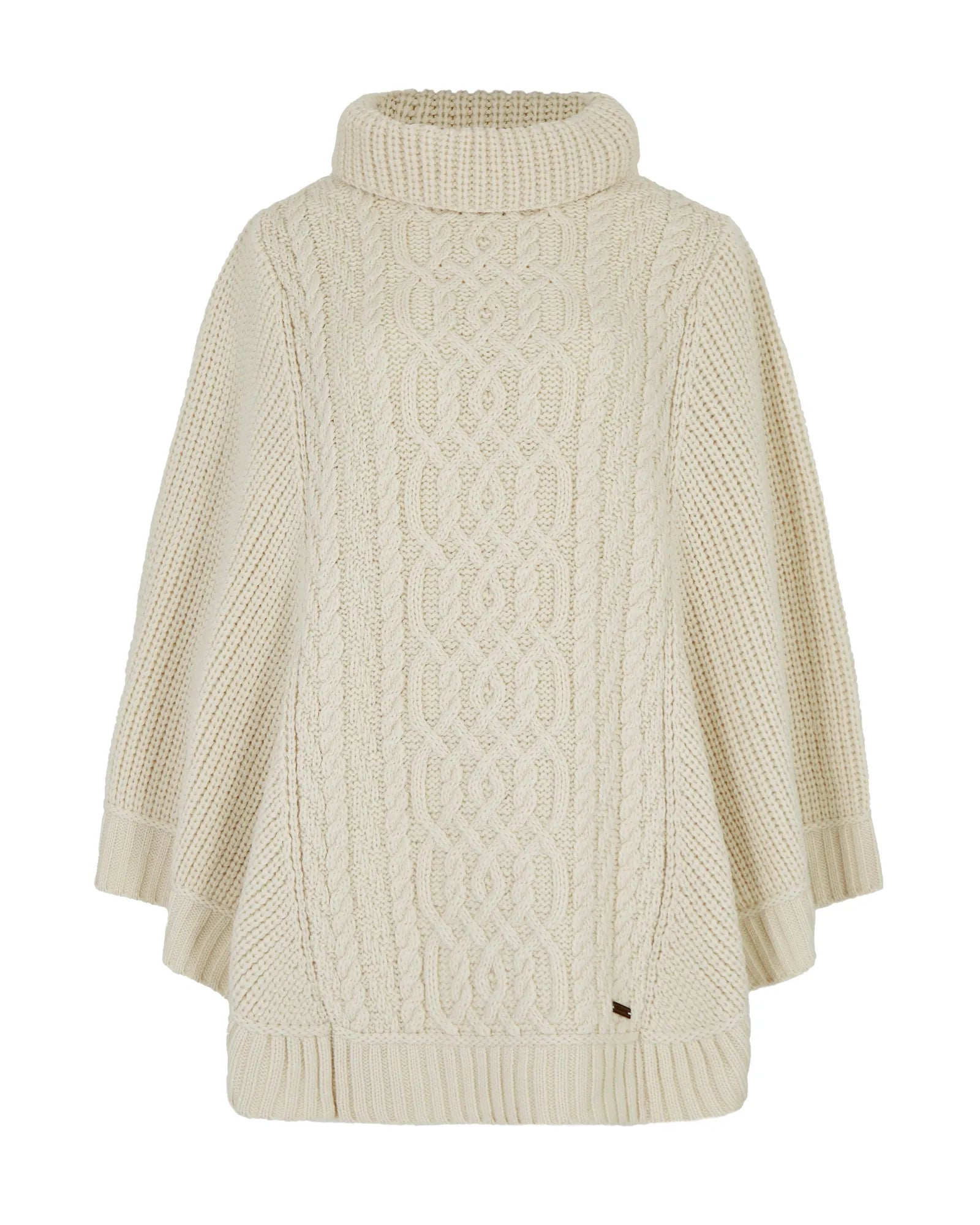 Kilronan Poncho - Cream