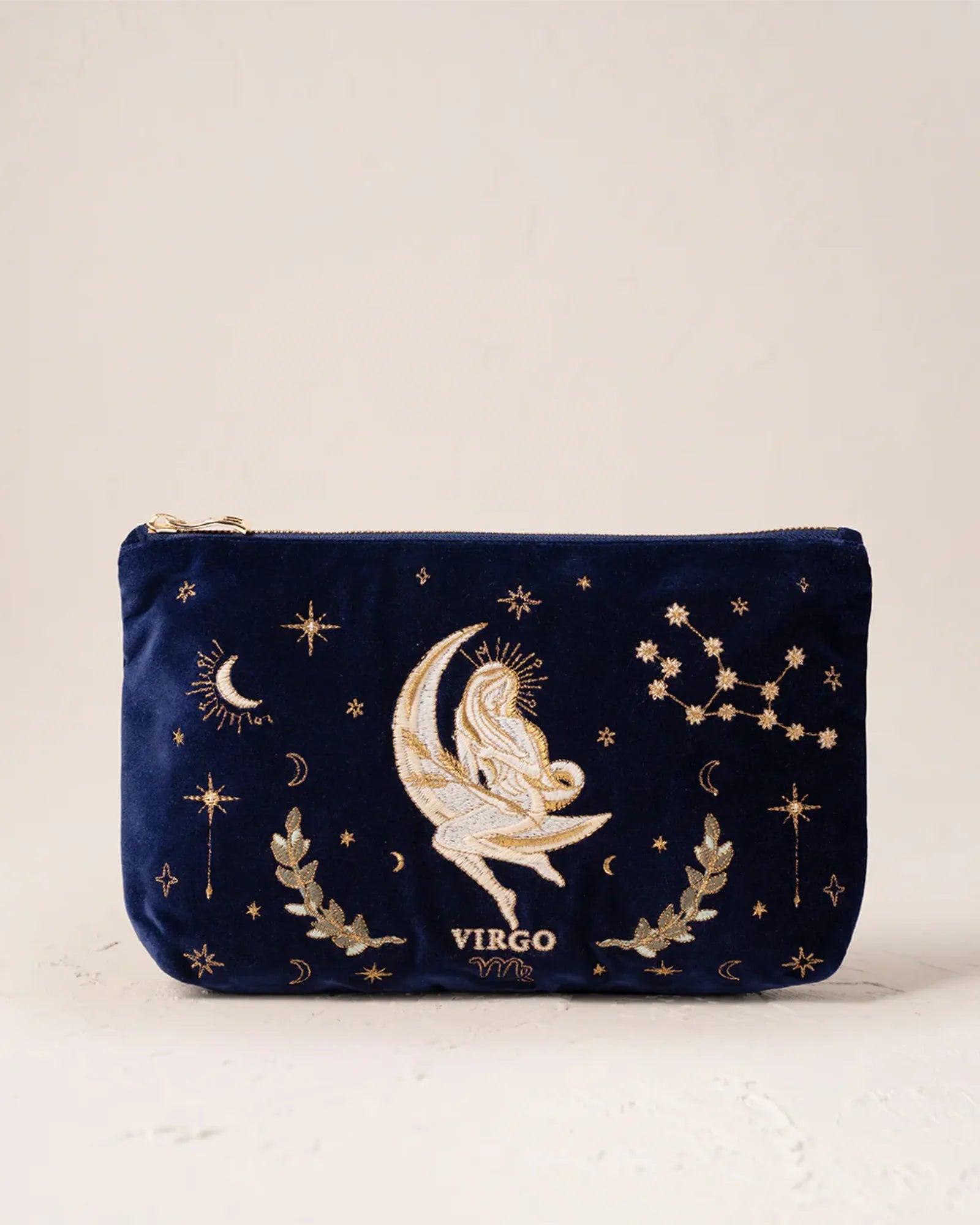 Virgo Navy Everyday Pouch