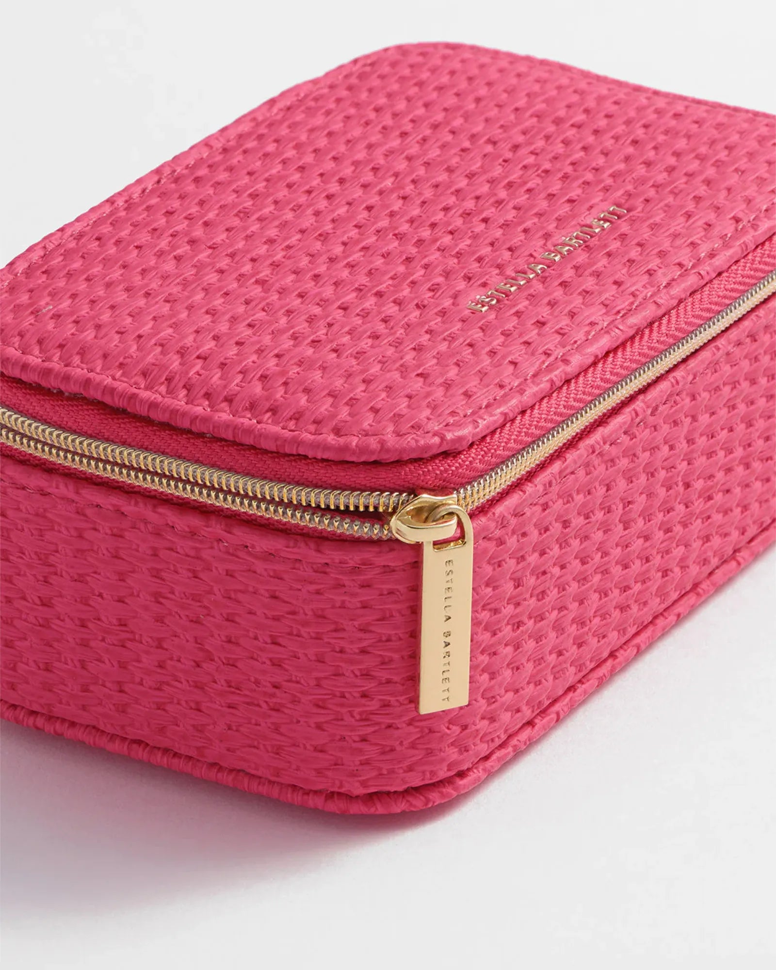 Mini Jewellery Box - Bright Pink