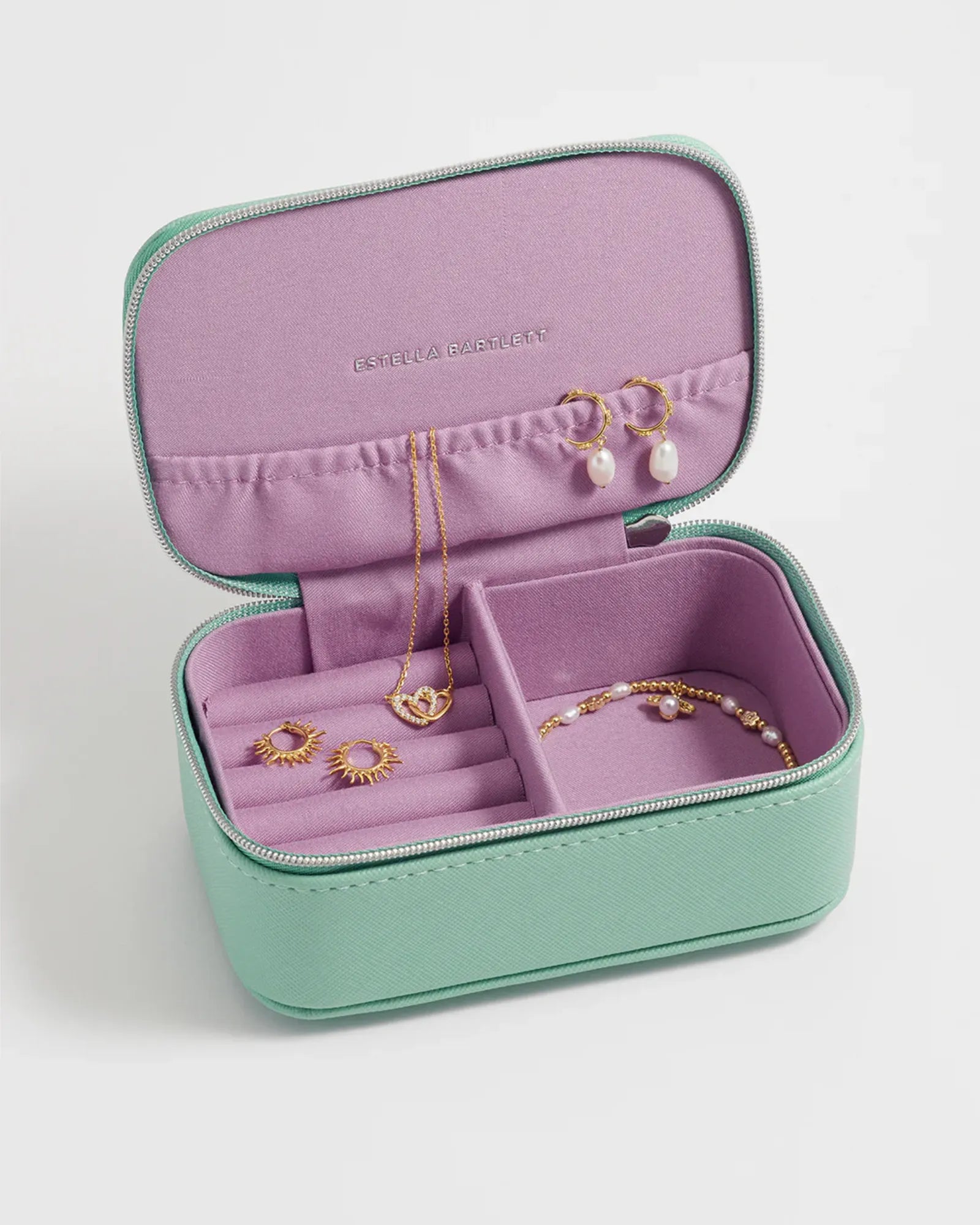 Mini Jewellery Box - Spearmint