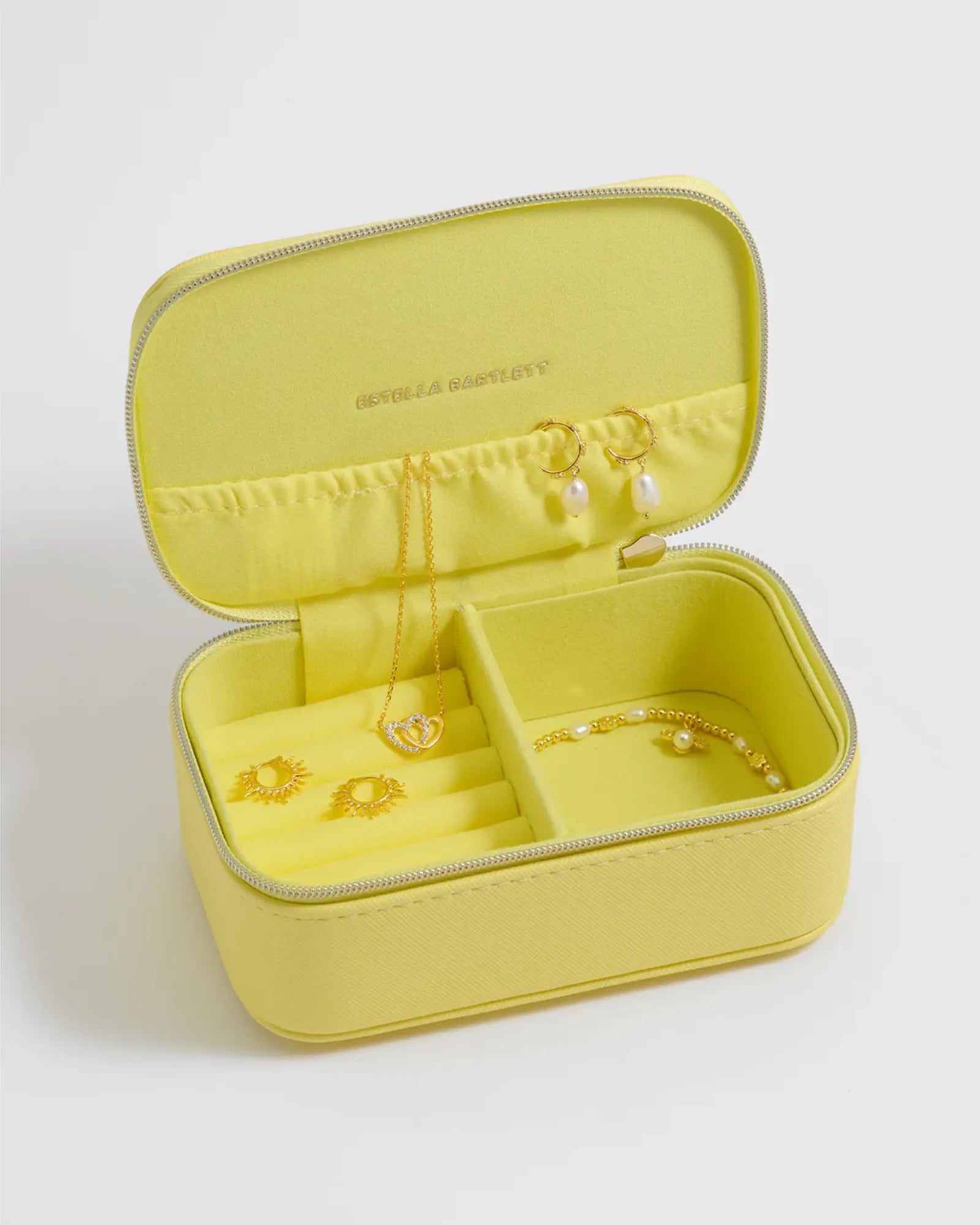 Mini Jewellery Box - Yellow