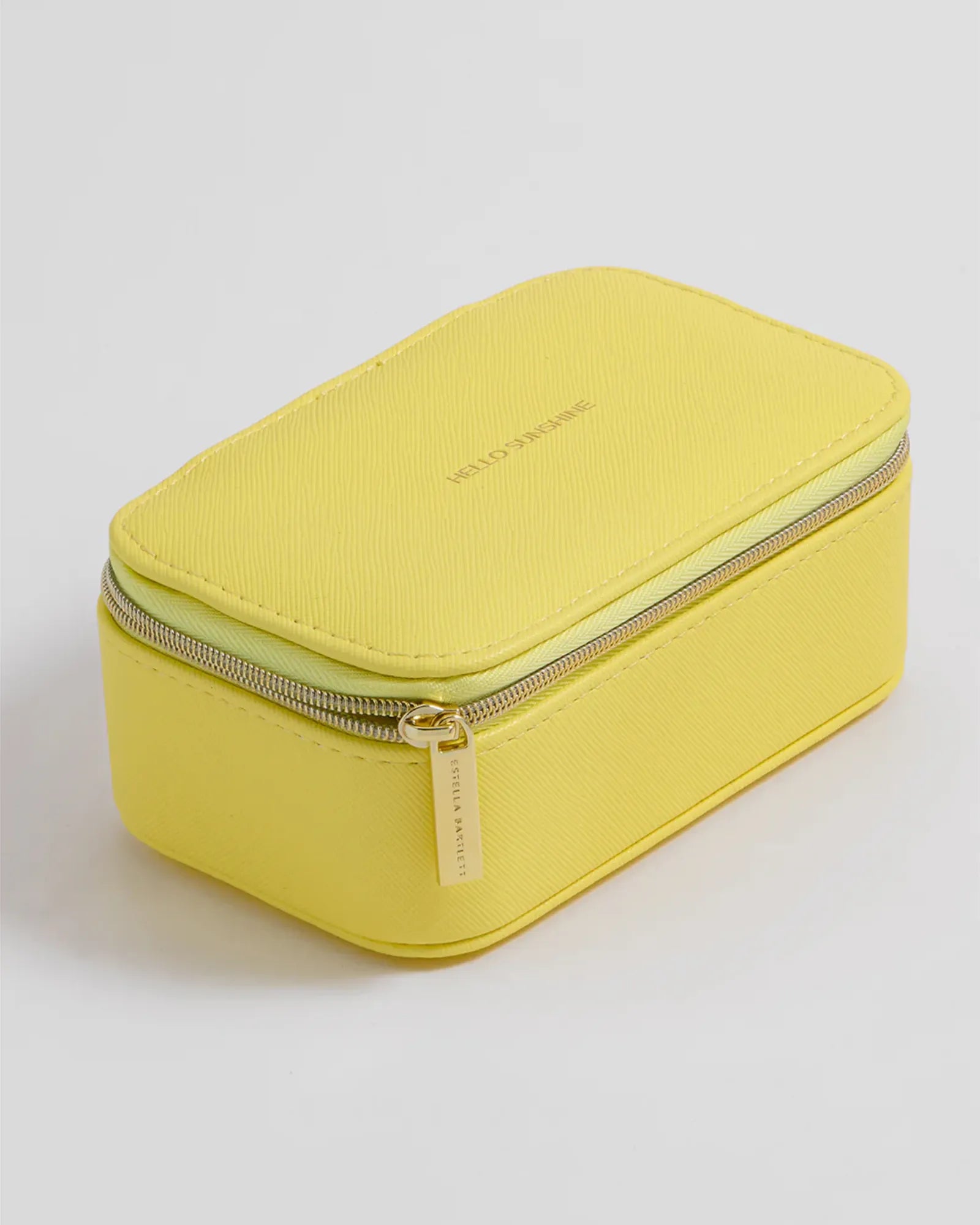 Mini Jewellery Box - Yellow