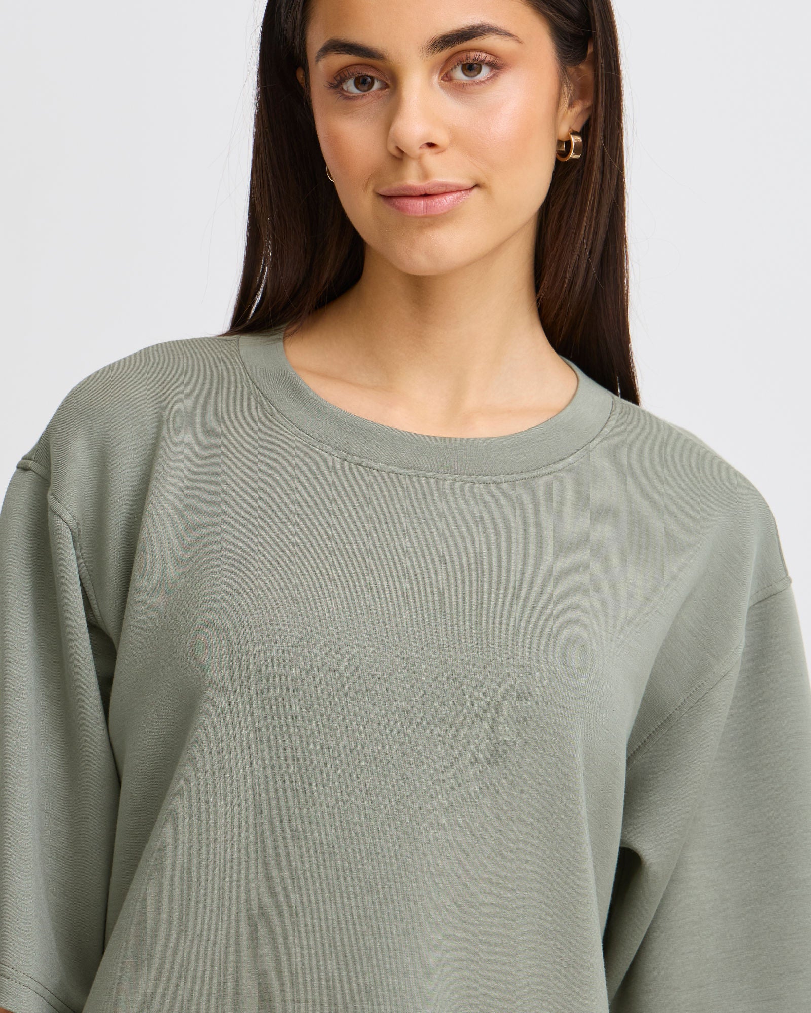 Aurora Short Sleeve Sweatshirt - Agave Green