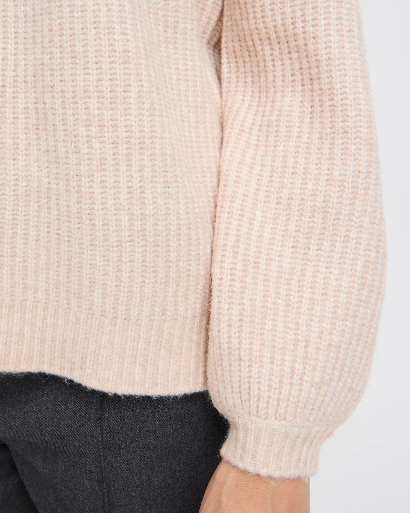 Beverly Knitted Jumper - Limestone Melange