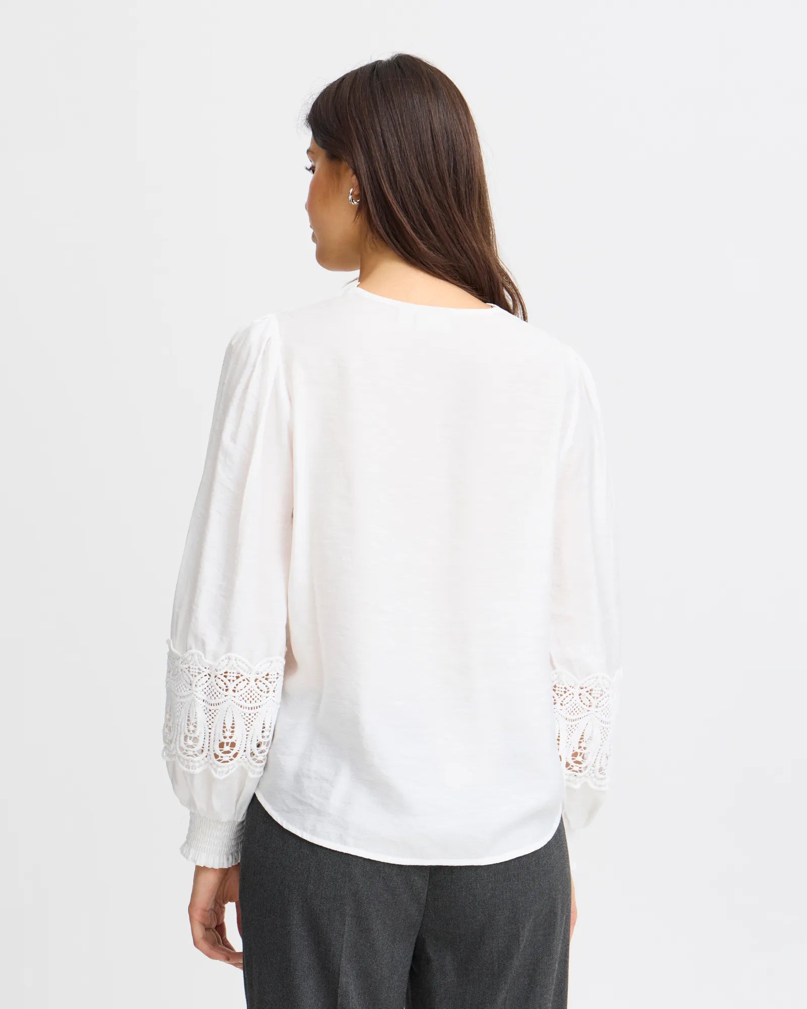 Blondie Blouse - Blanc de Blanc