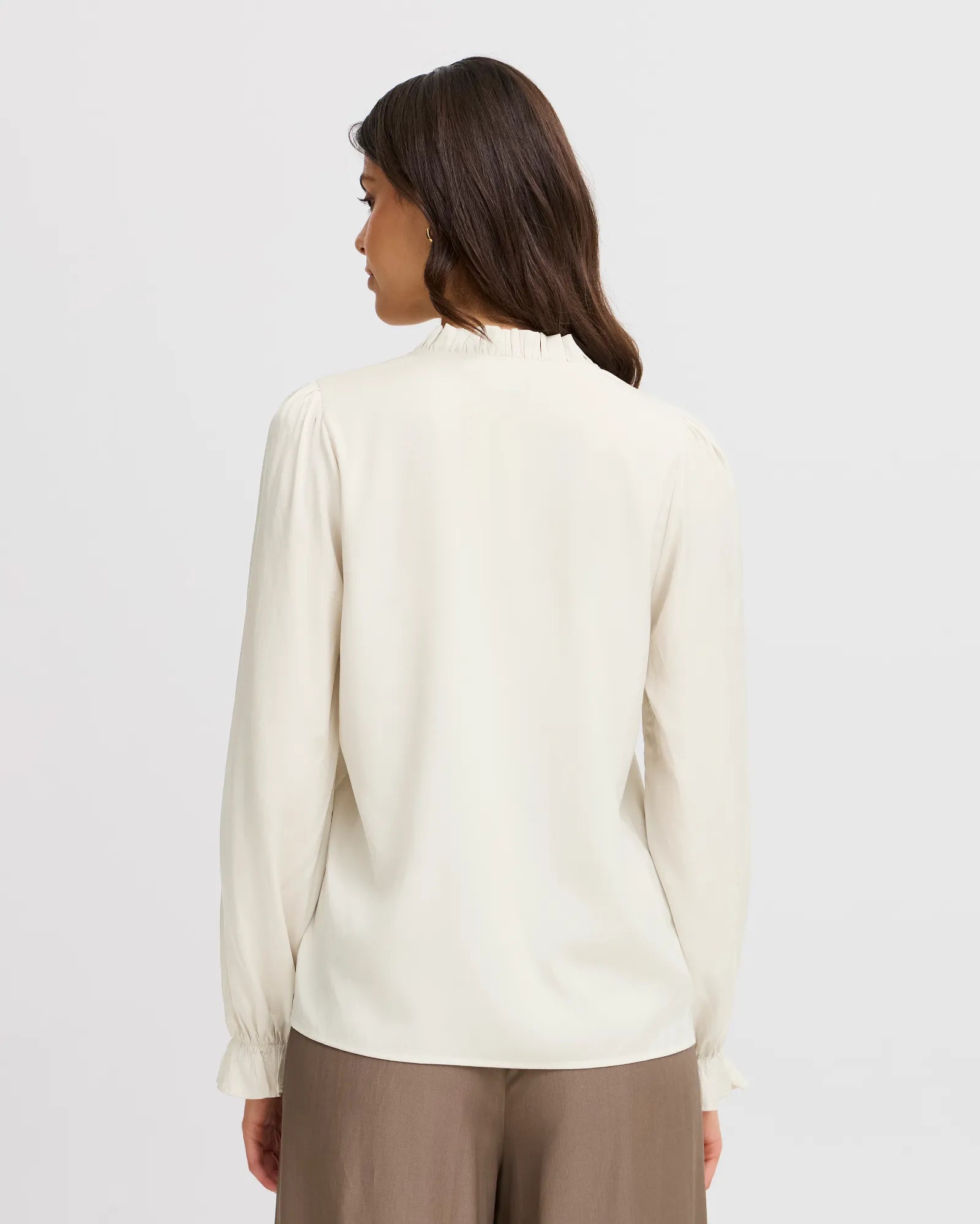 Diana Blouse - Whisper White