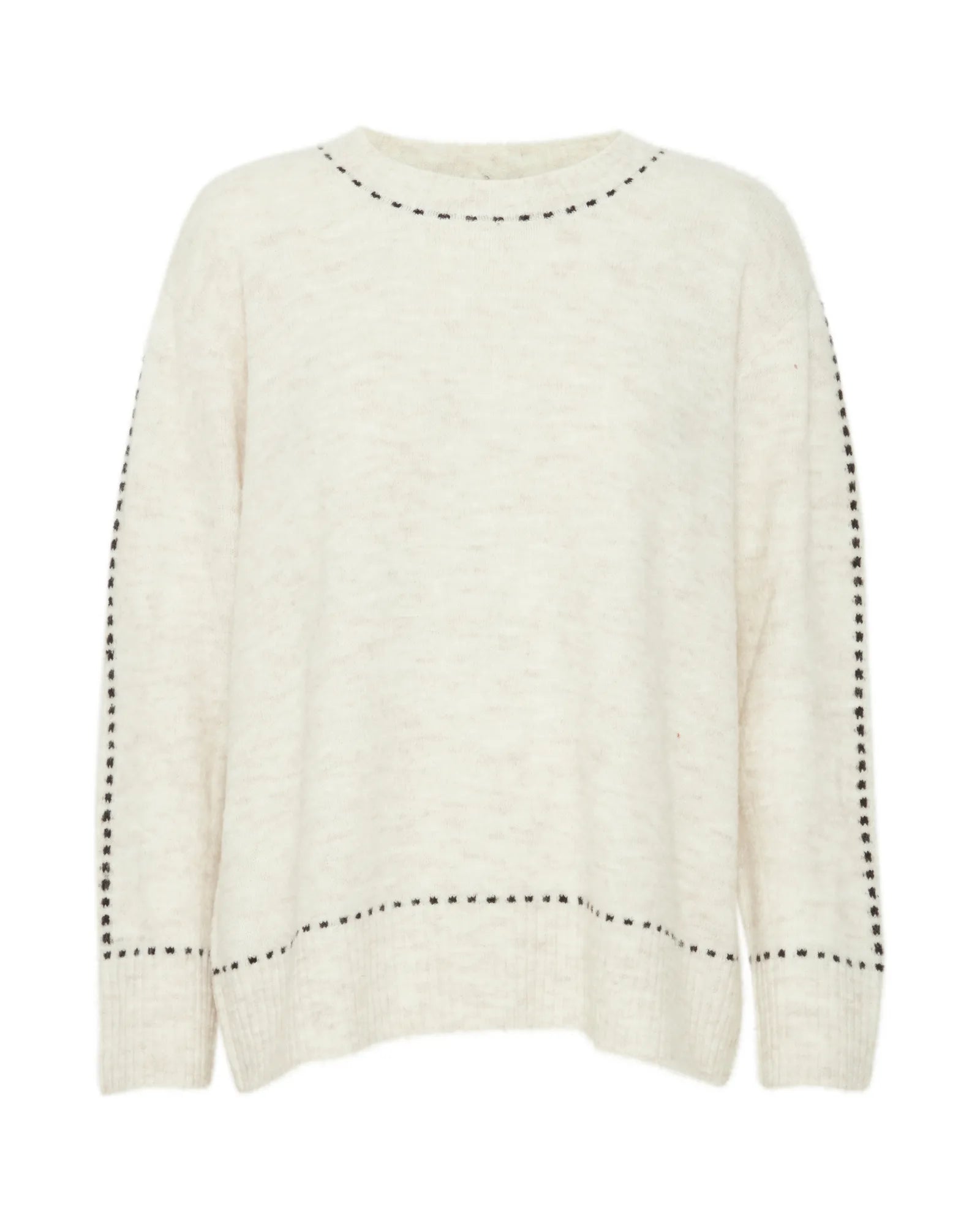 Elise Jumper - Limestone Melange