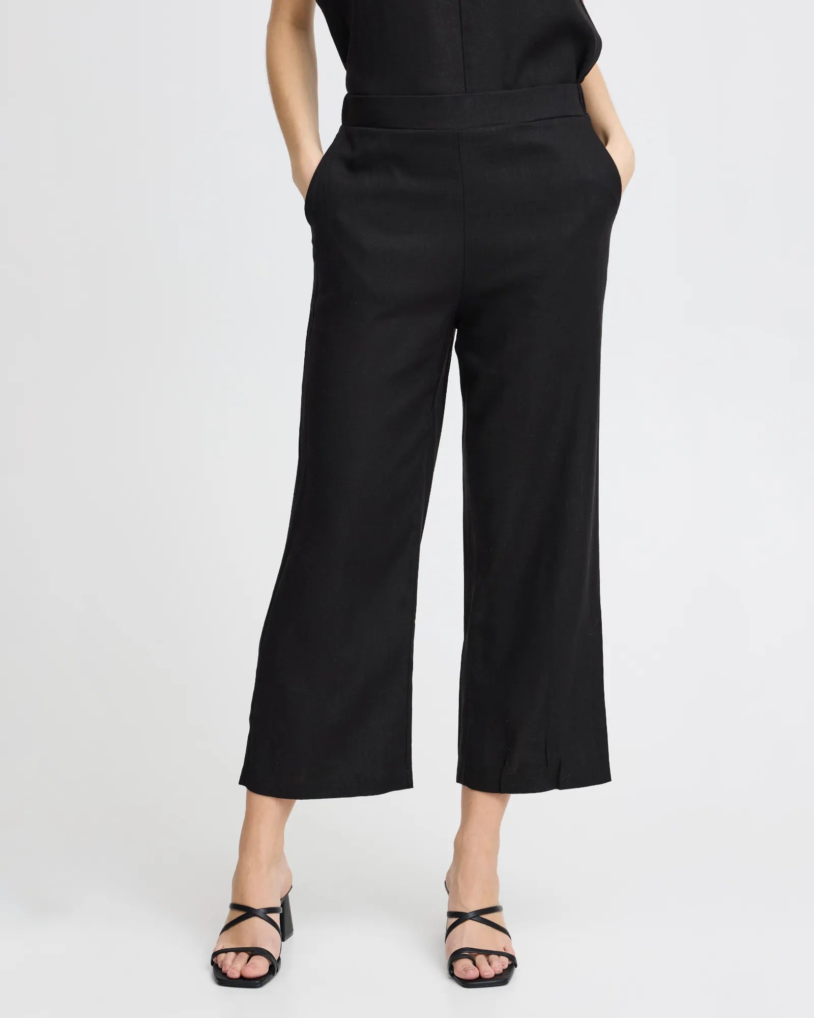 FRJUNA Trousers - Black