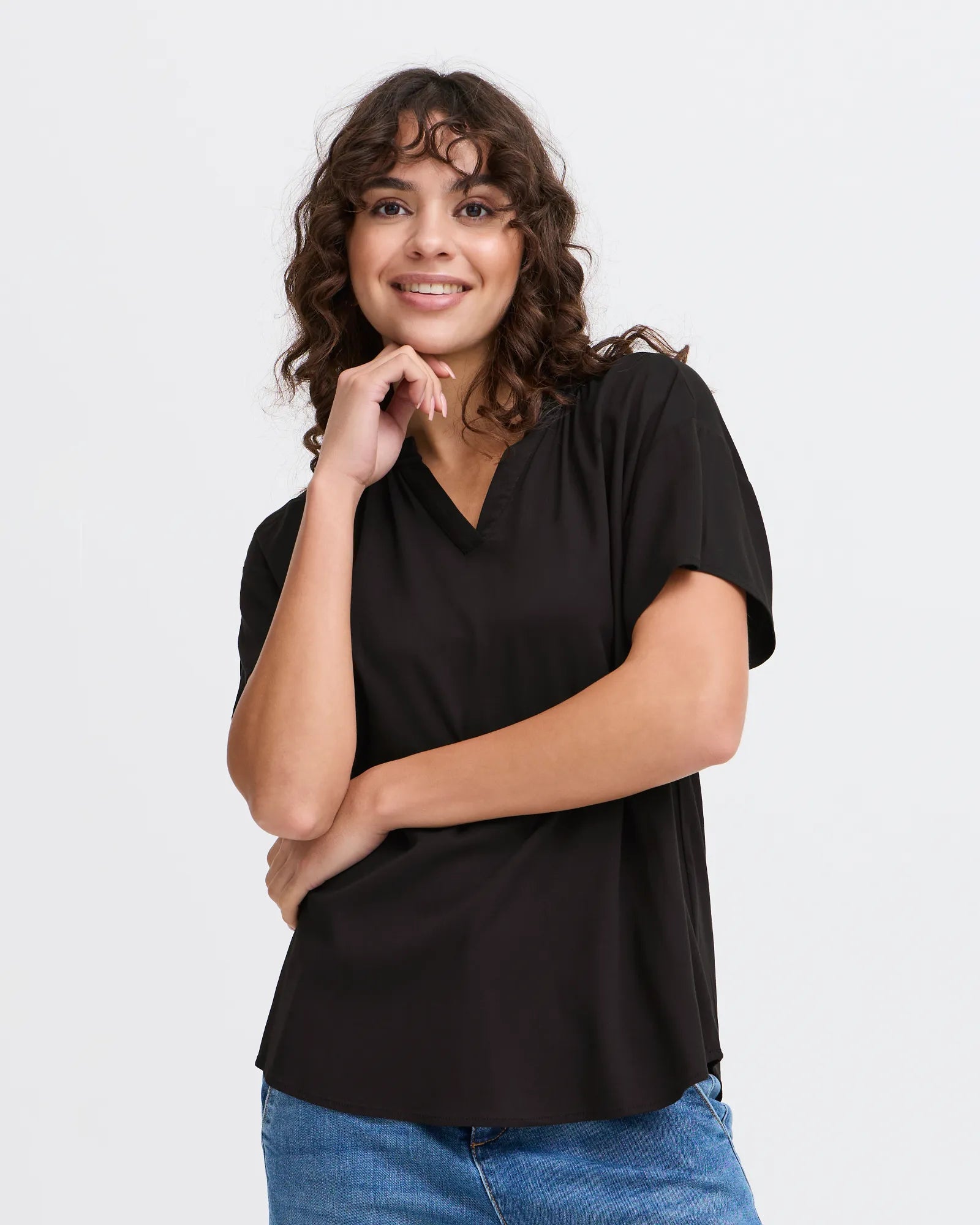 Justina Blouse - Black