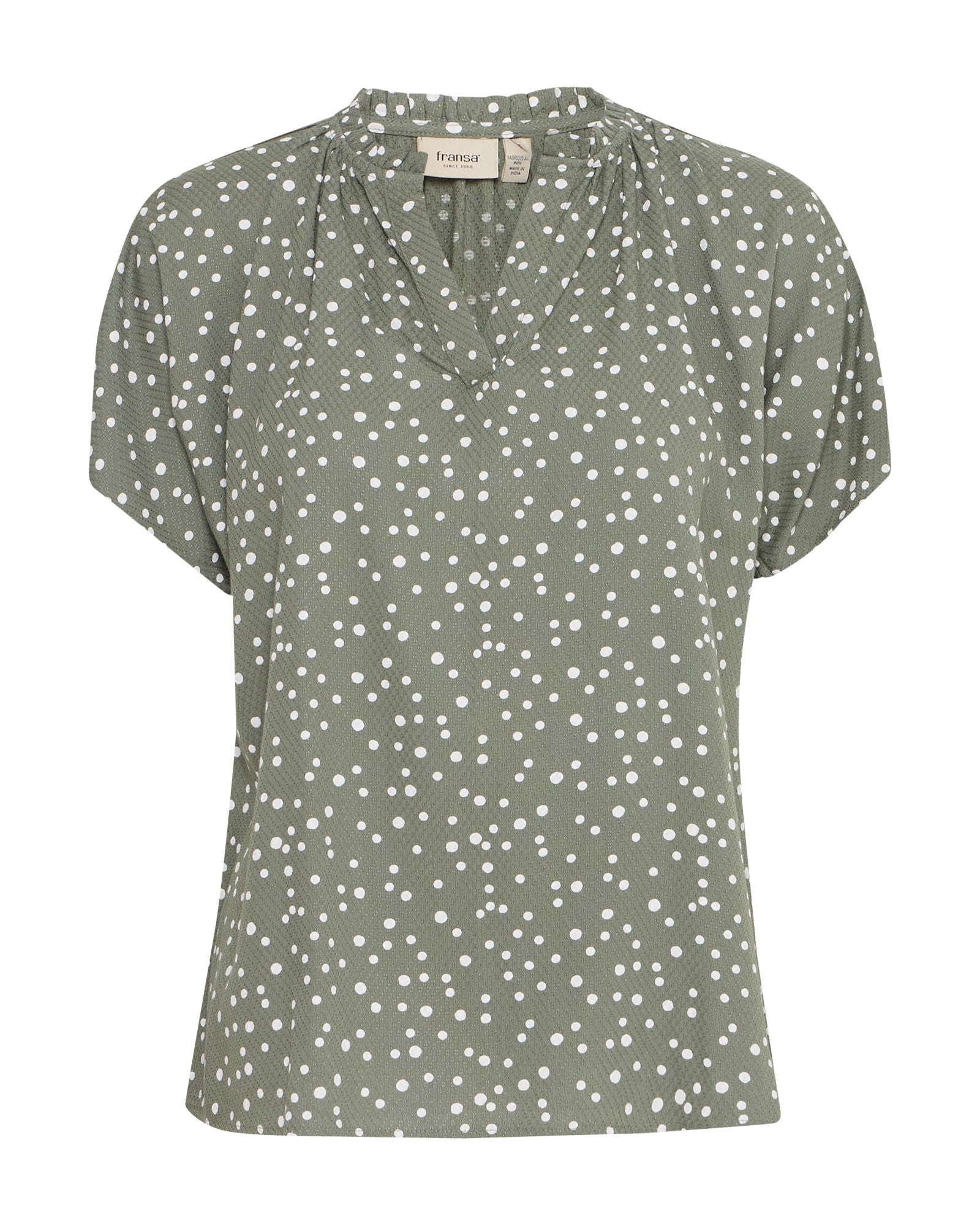 Kamma Blouse - Agave Green Mix