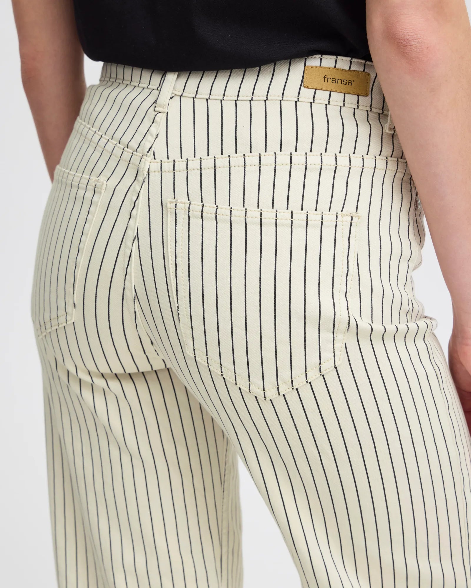 FRLINA Jeans - Birch Stripes