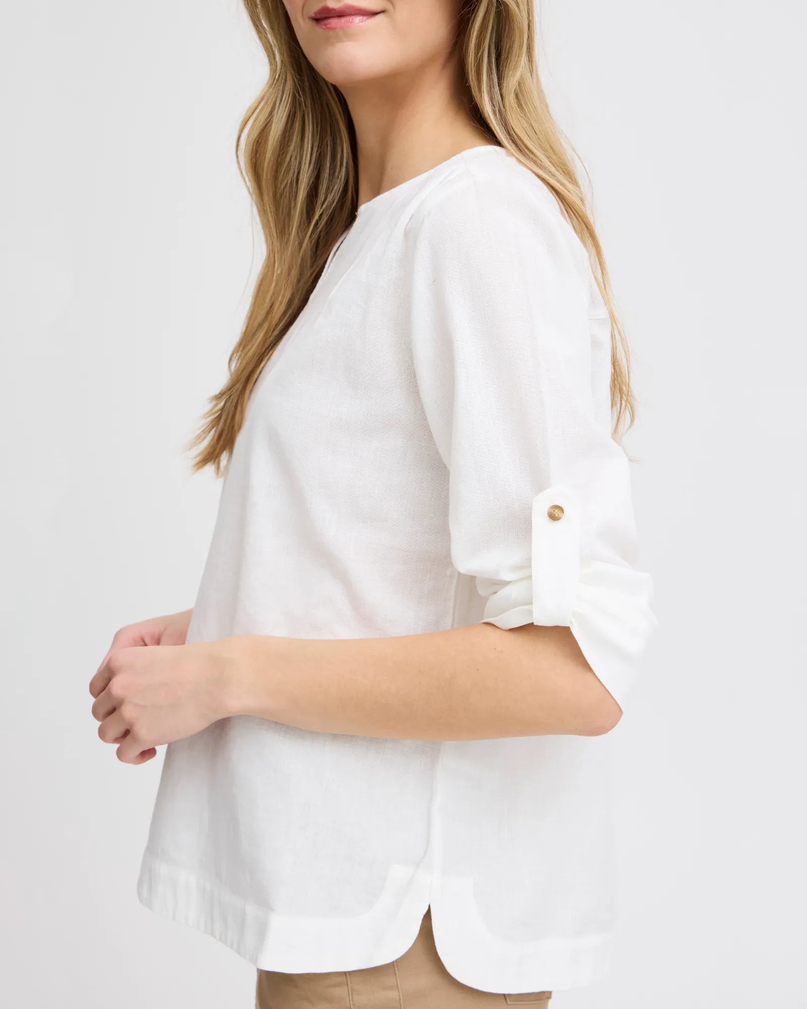 FRMADDIE Blouse - Blanc de Blanc