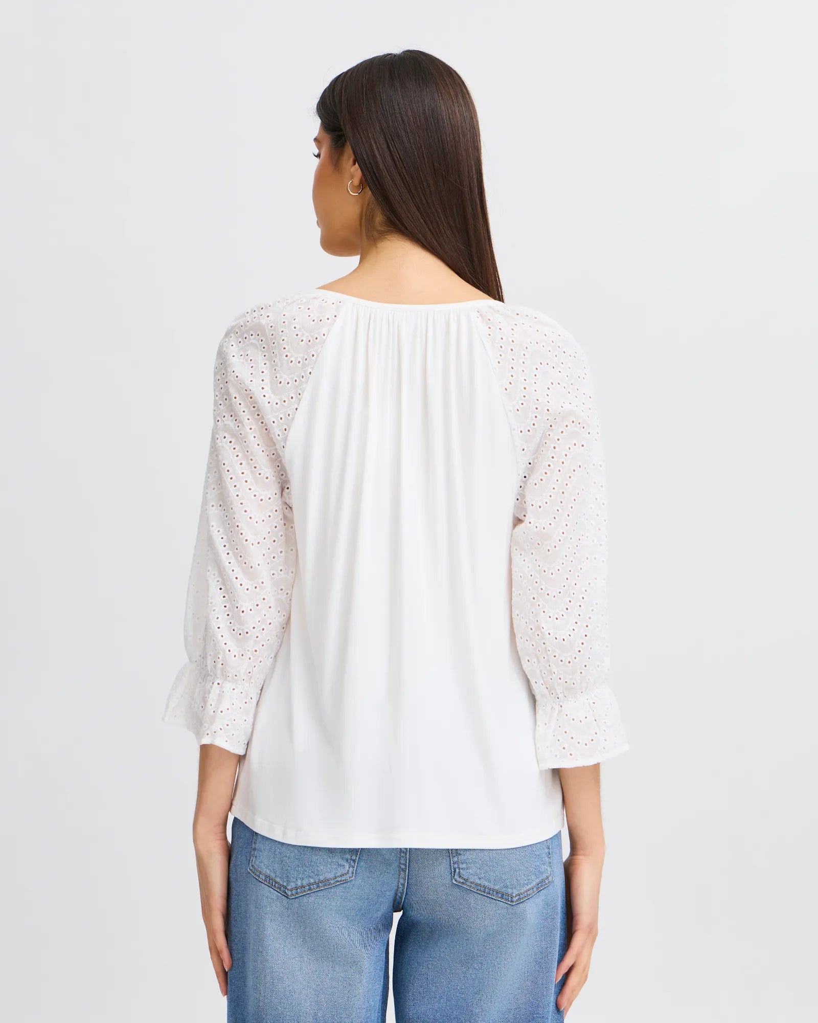 FRMYNNE Blouse - Blanc de Blanc