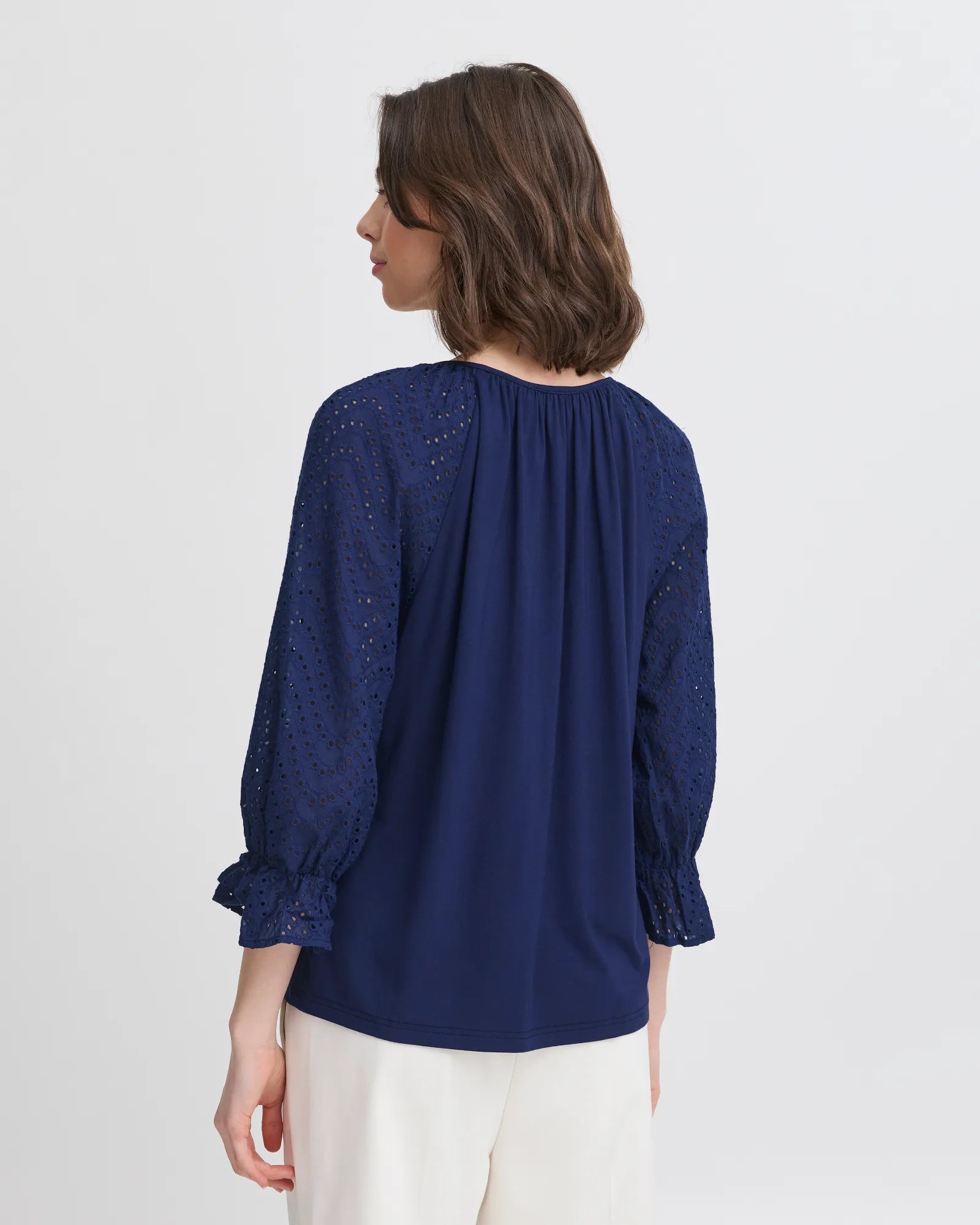 FRMYNNE Blouse - Navy Blazer