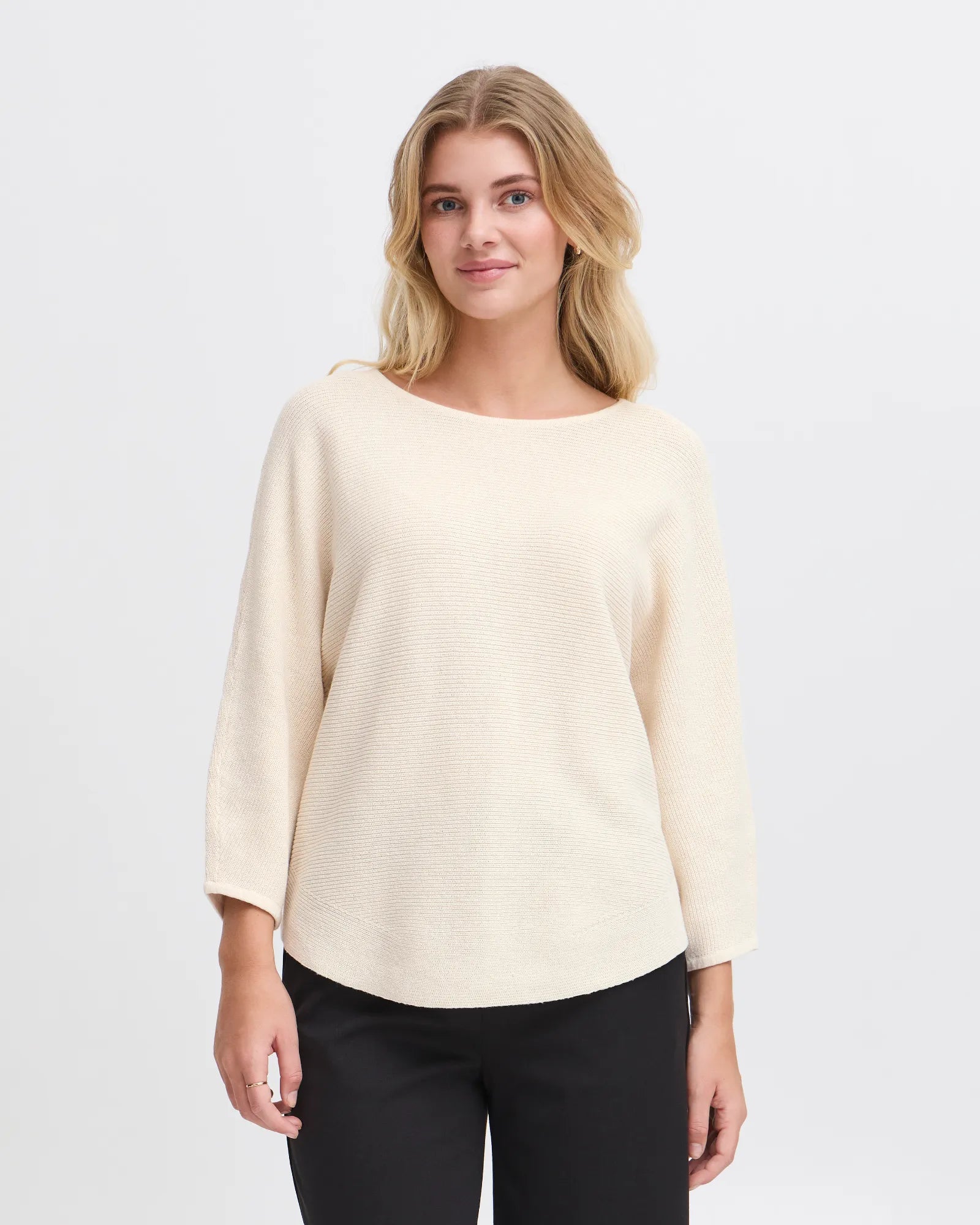 FRSINJA Pullover - Whisper White