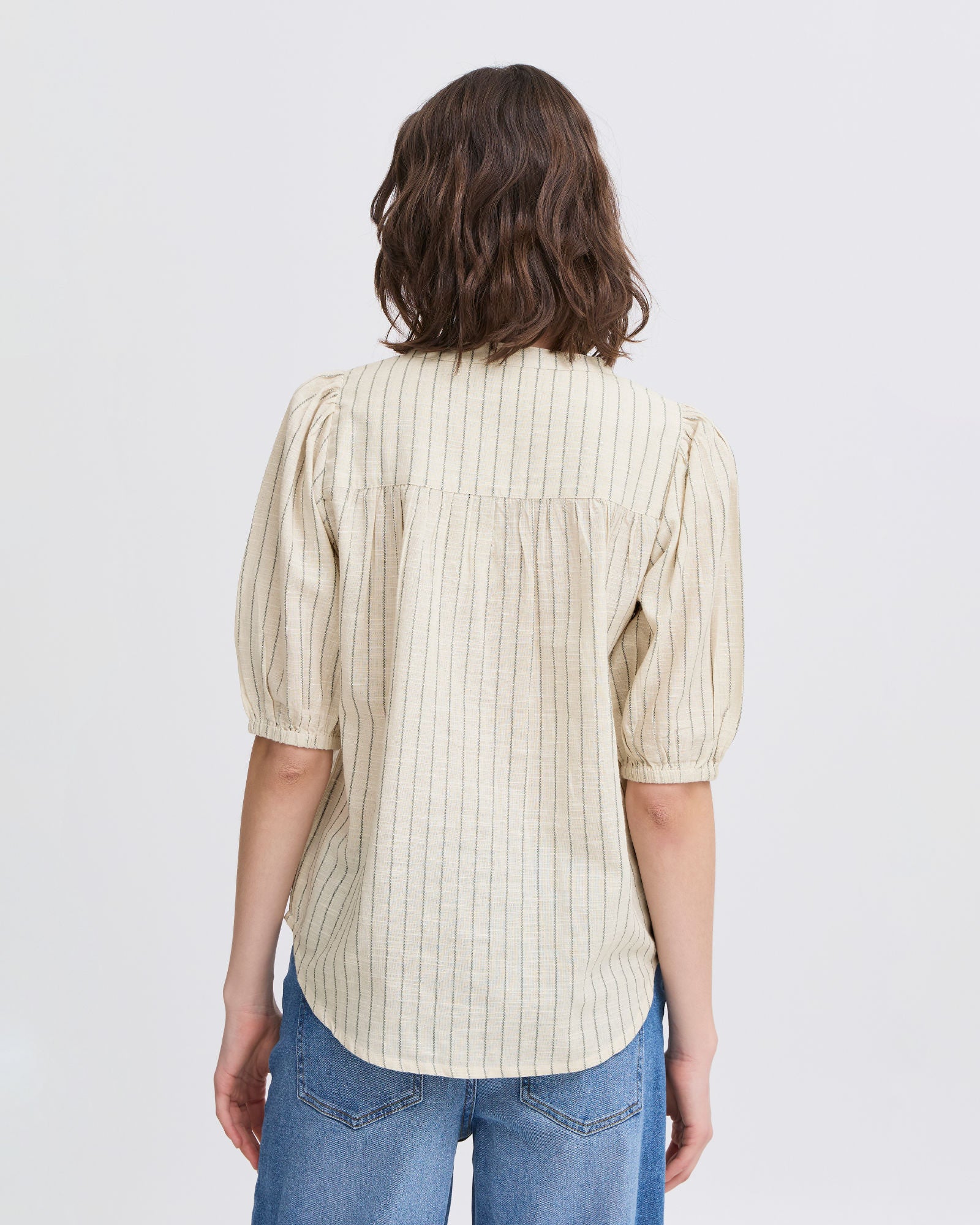 Bonnie Blouse - Beige Melange