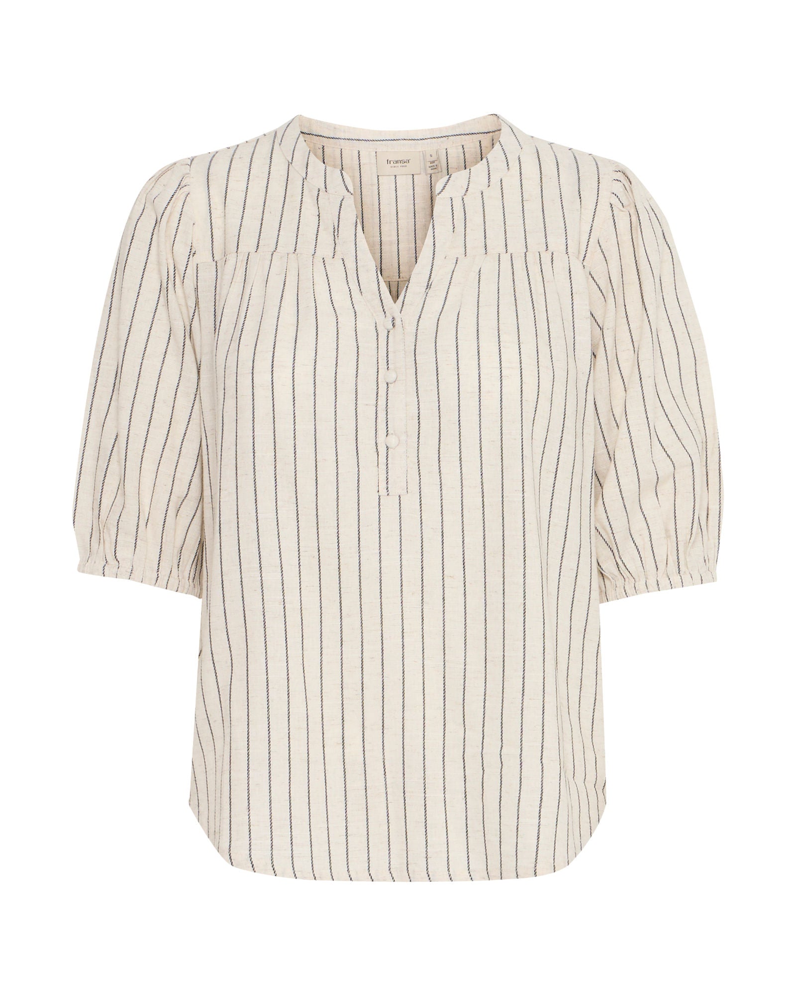 Bonnie Blouse - Beige Melange