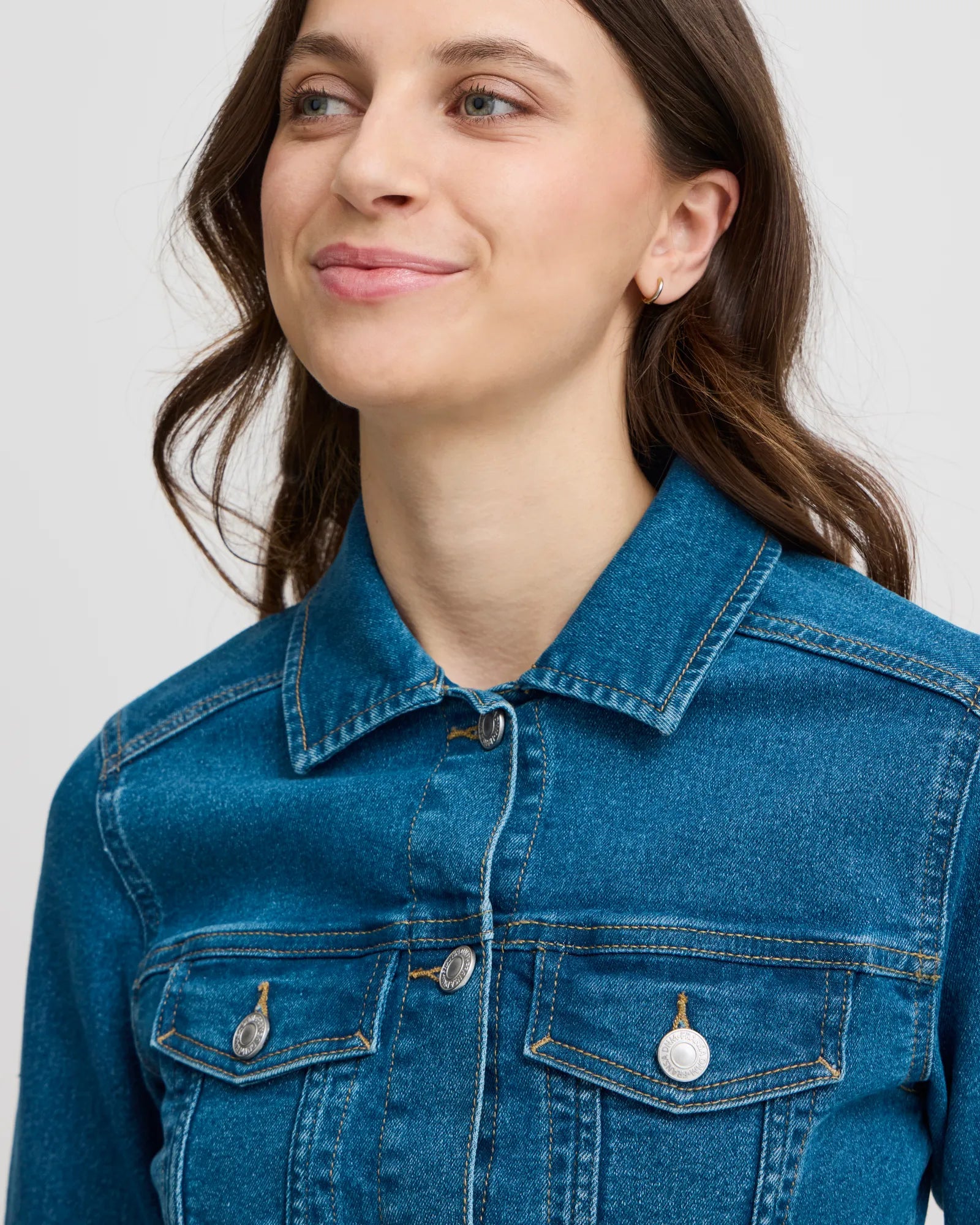 Denima Jacket - Mid Blue Denim