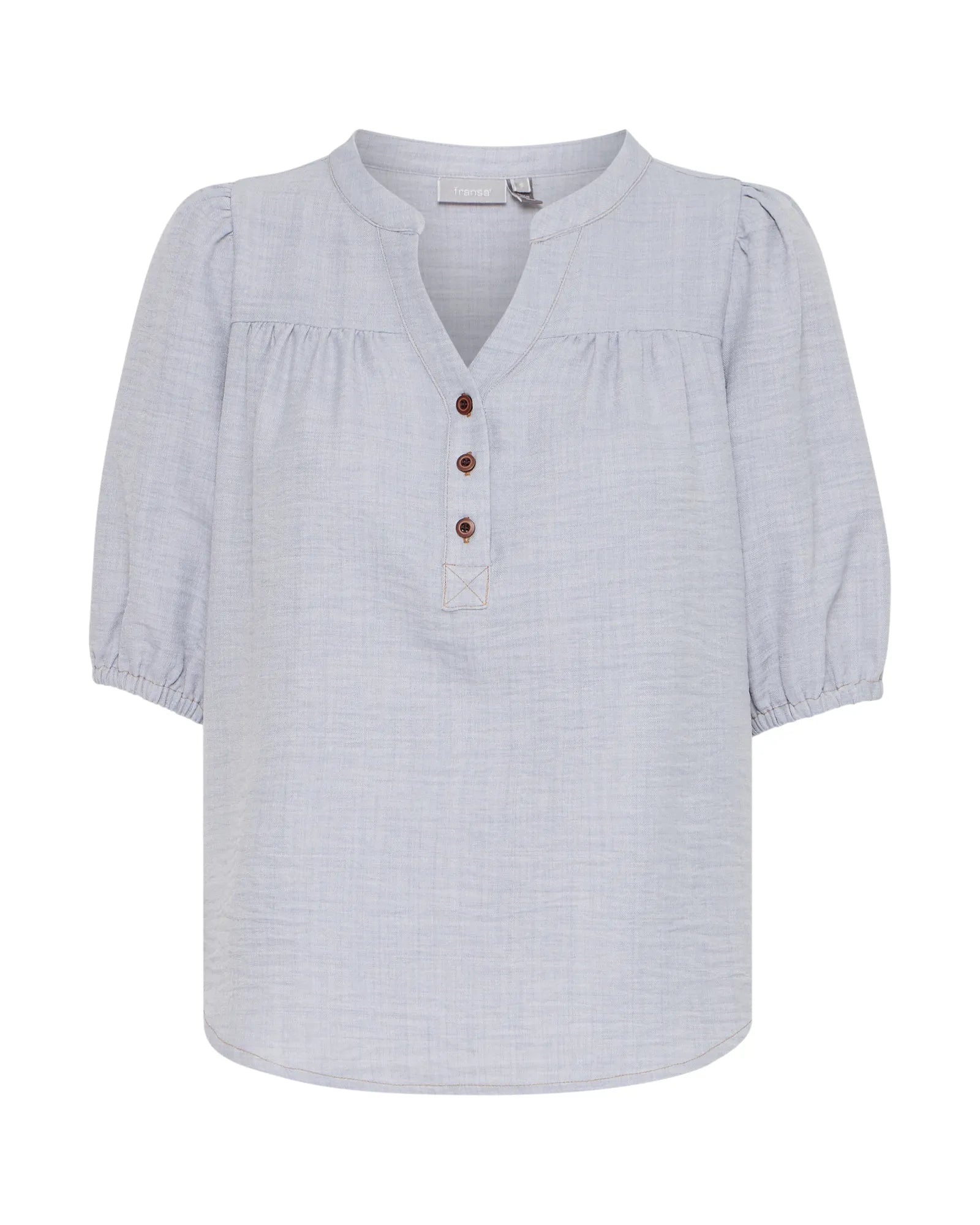 FXDENISA Blouse - Harbour Mist Mix