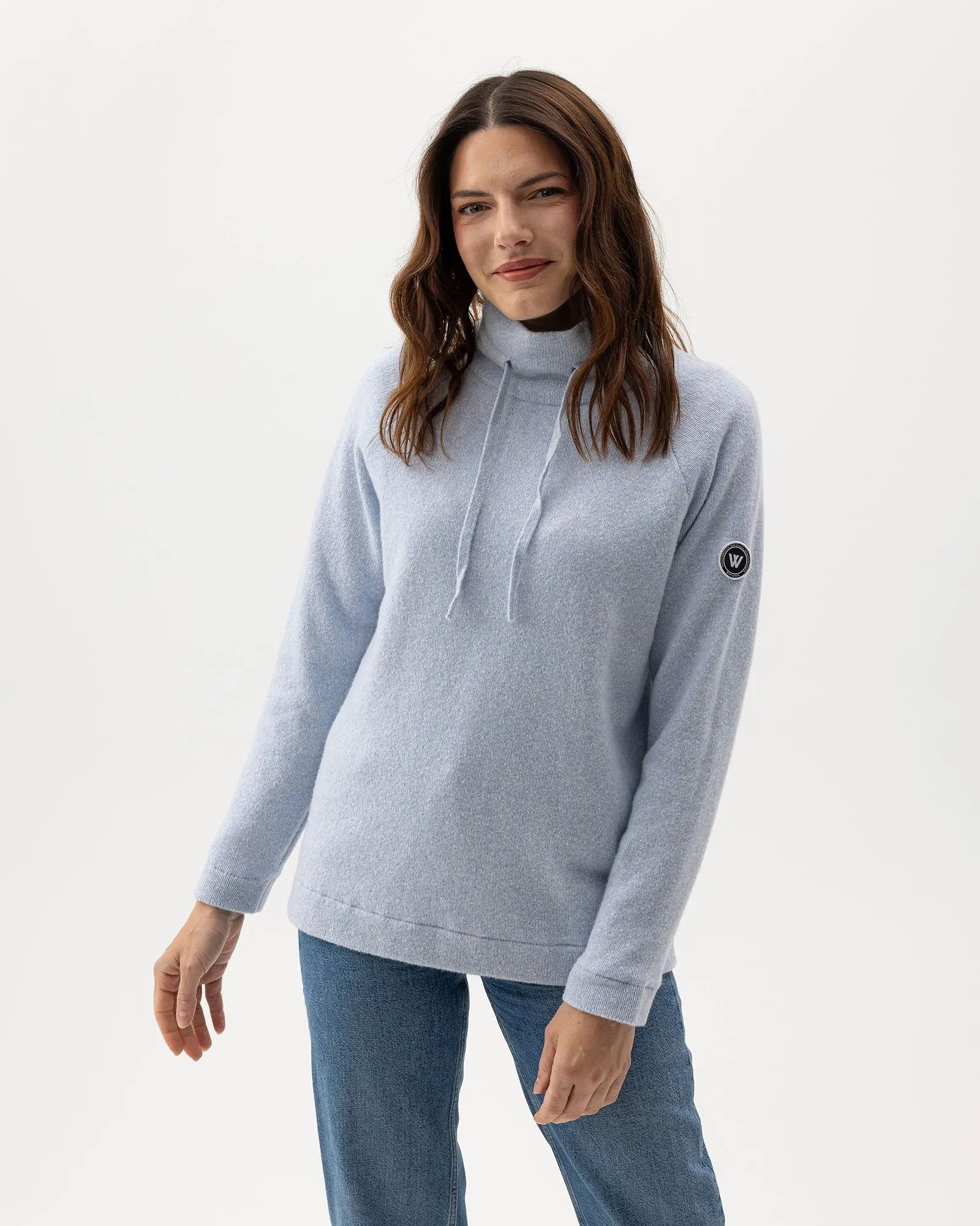 Angelika Windproof Sweater - Illusion Blue