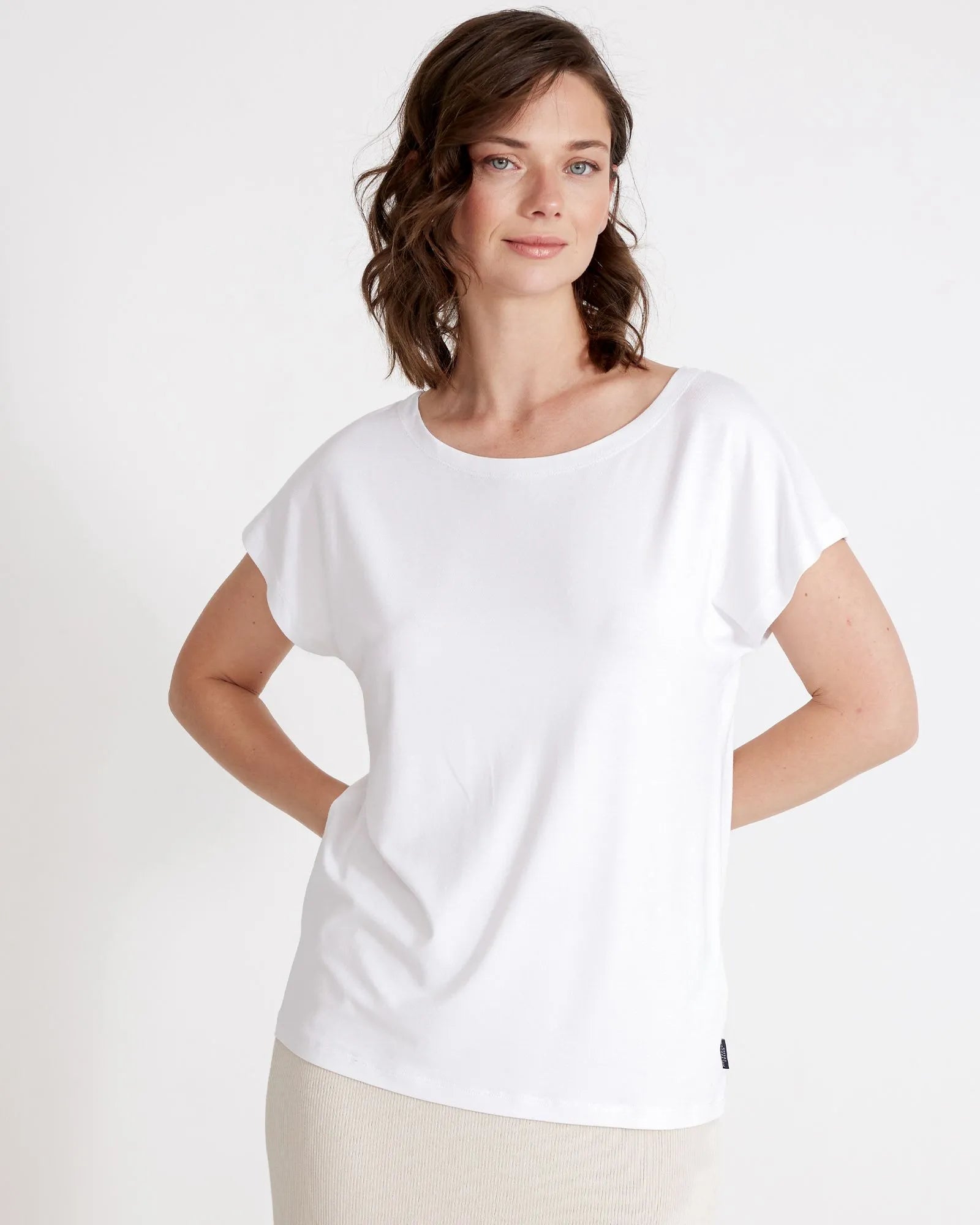 Asta Capsleeve - White