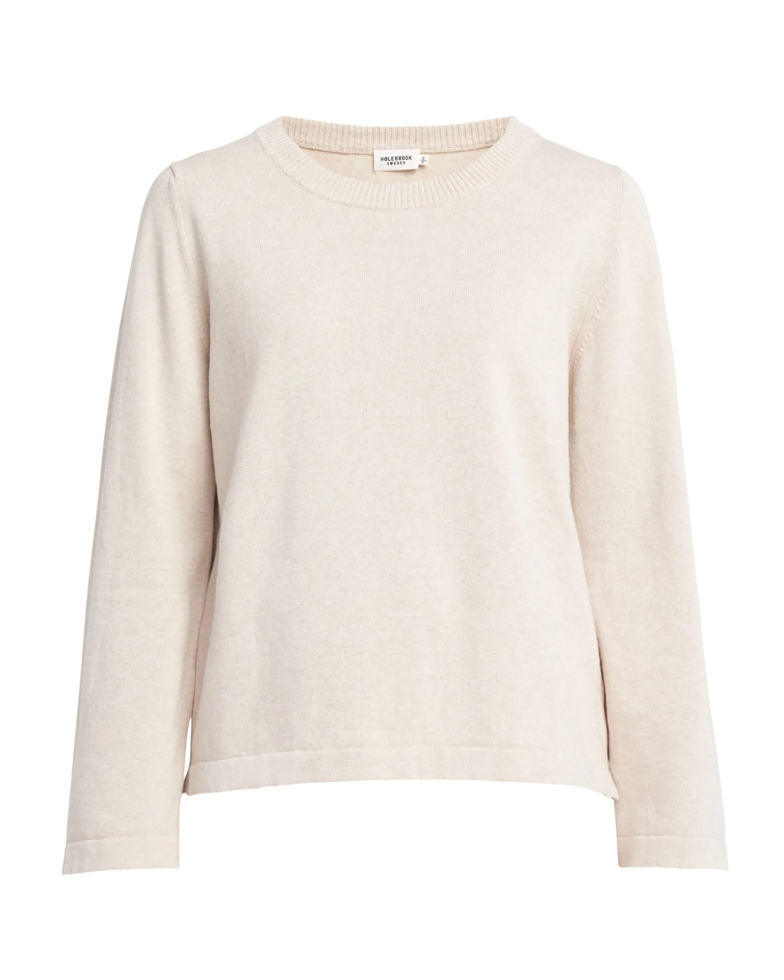 Holebrook Hulda Knitted Crew Neck Sweater - Oyster – Beacon