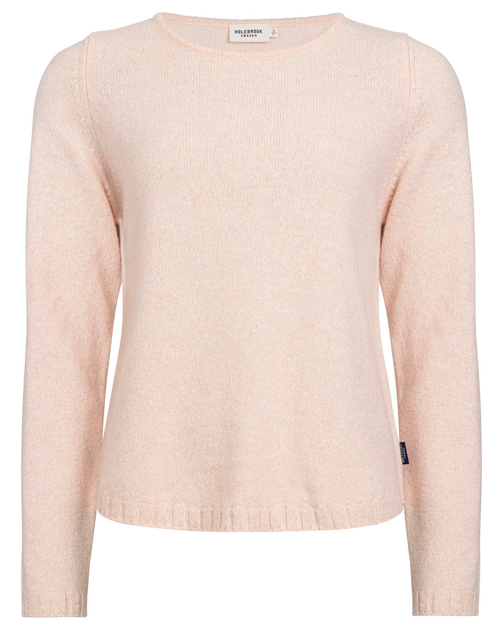 Linda Crew Neck Knitted Sweater - Flamingo