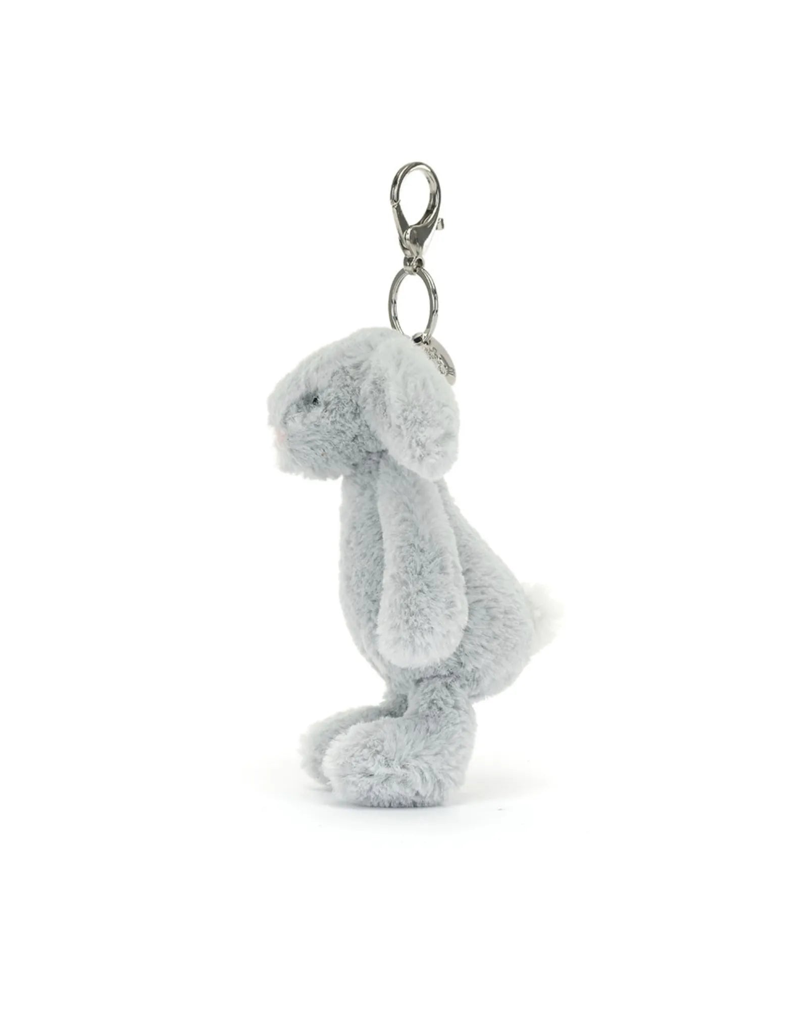 Bashful Silver Bunny Bag Charm