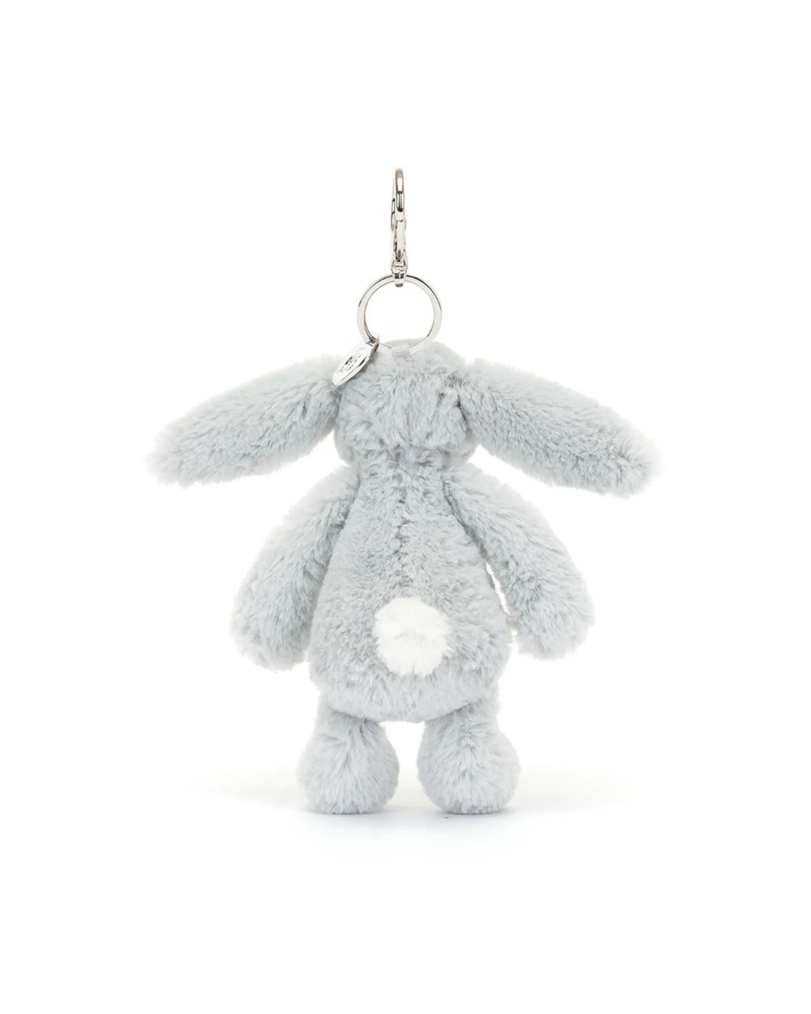 Bashful Silver Bunny Bag Charm