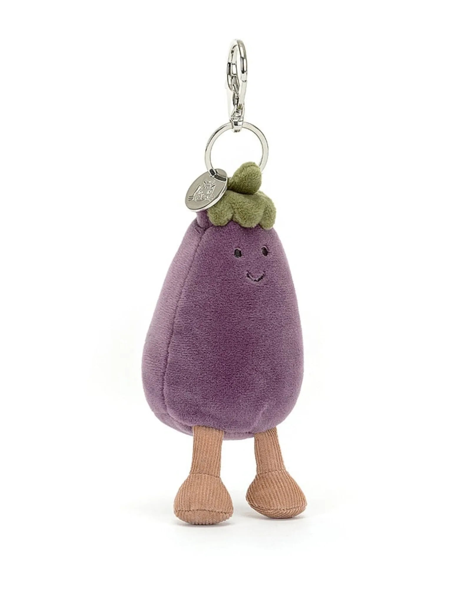 Vivacious Aubergine Bag Charm