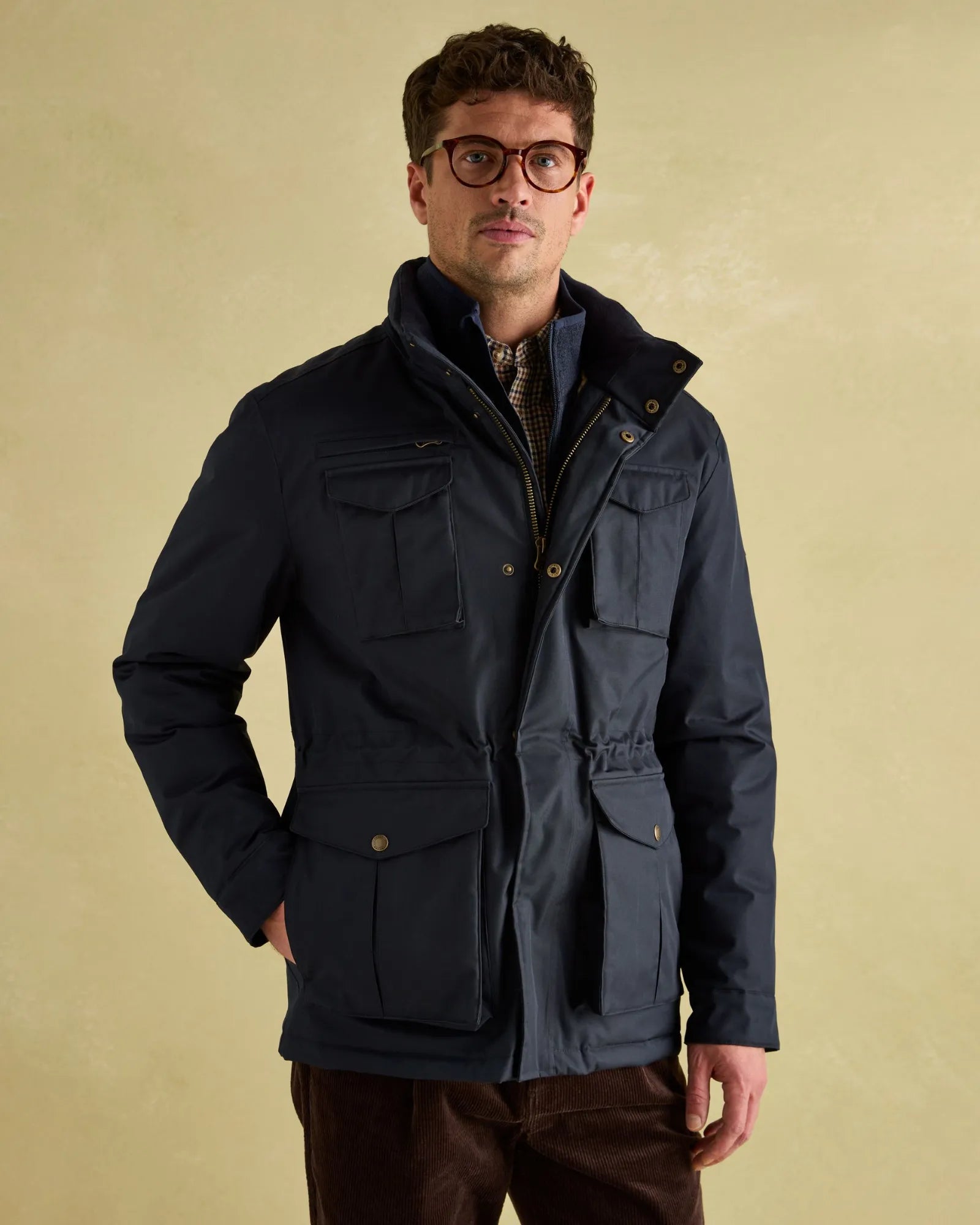 Beckett Coat - Navy