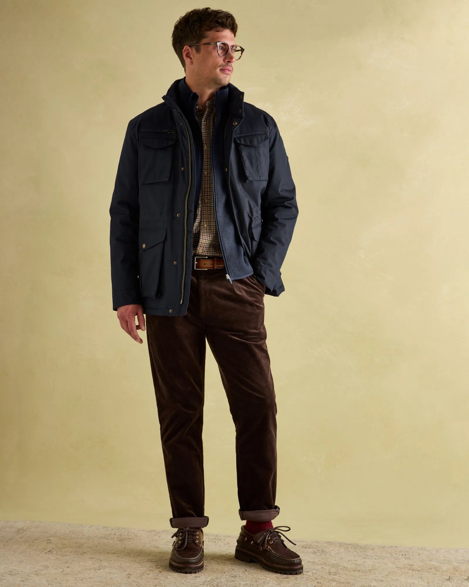 Beckett Coat - Navy