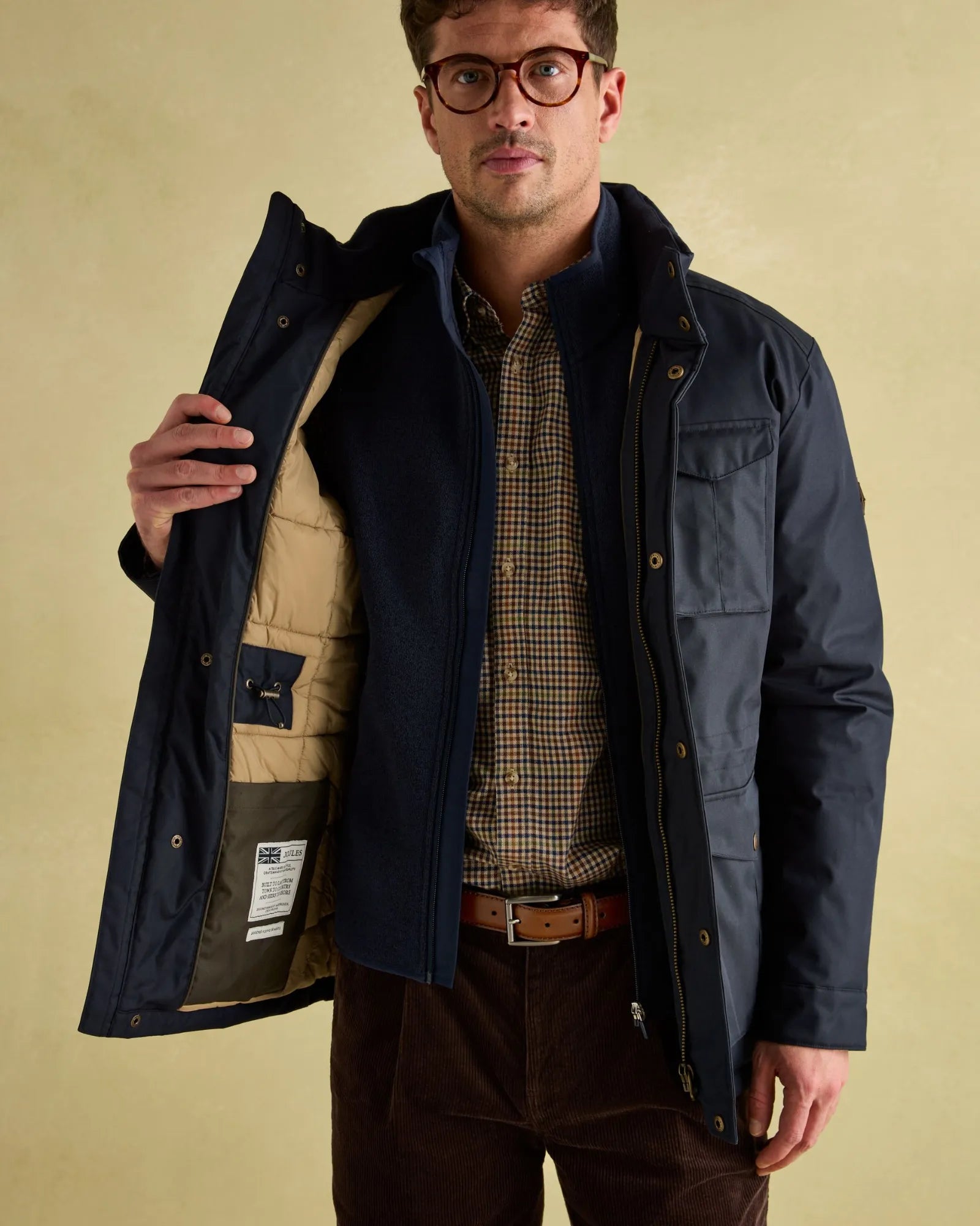 Beckett Coat - Navy