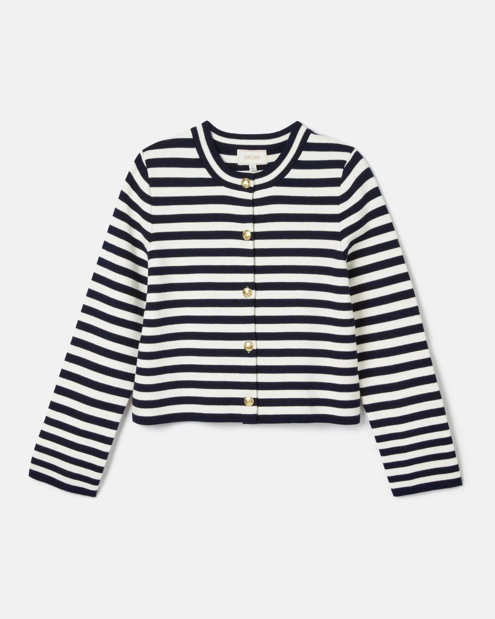 Catherine Cardigan - Navy/White