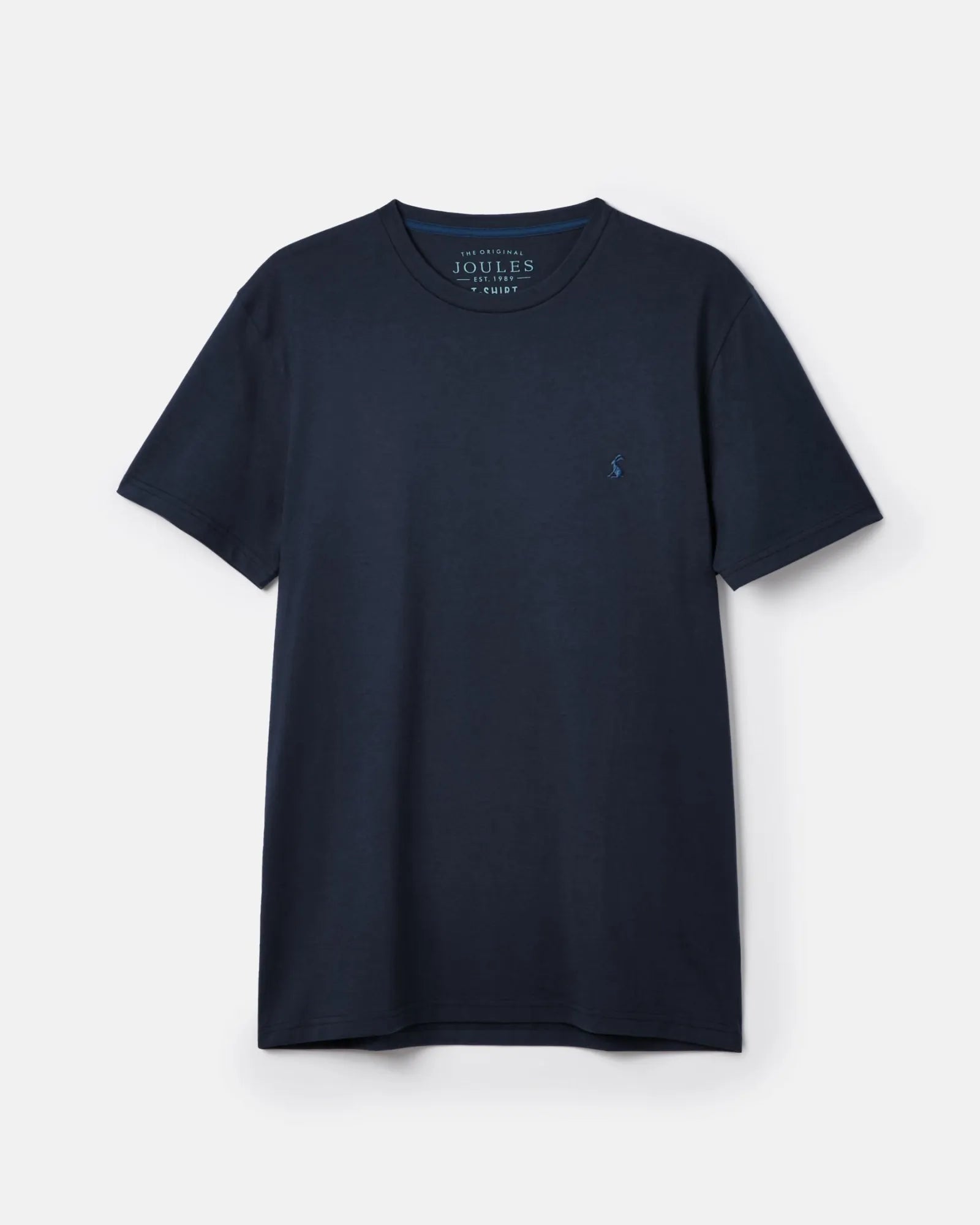 Denton Navy Blue Jersey Crew Neck T-Shirt