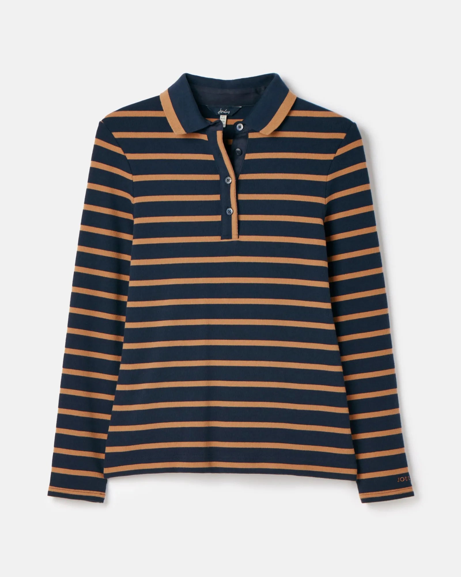 Fairfield Polo Shirt - Navy/Tan