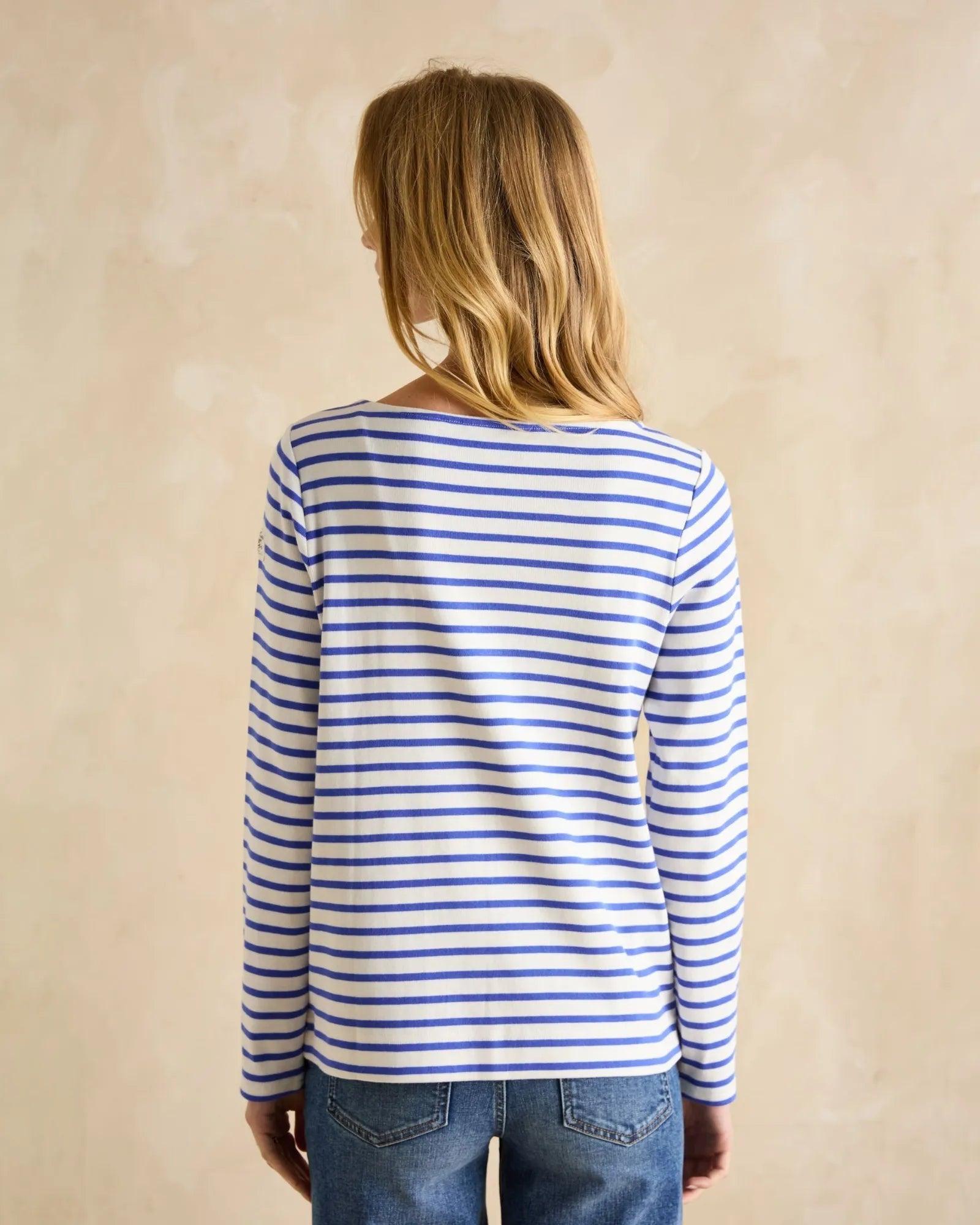 Harbour Top - Blue/White