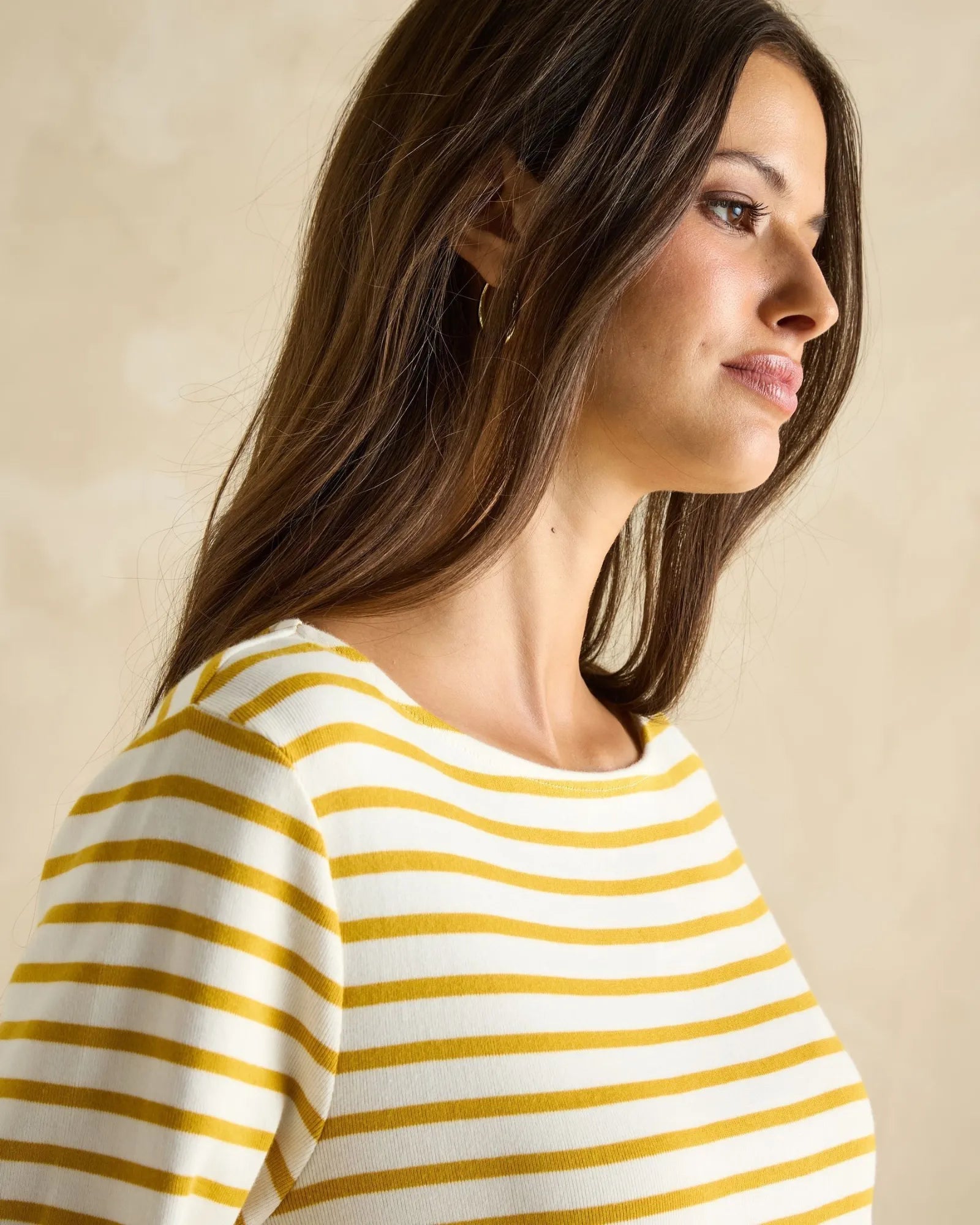 Harbour Top - Mustard Yellow