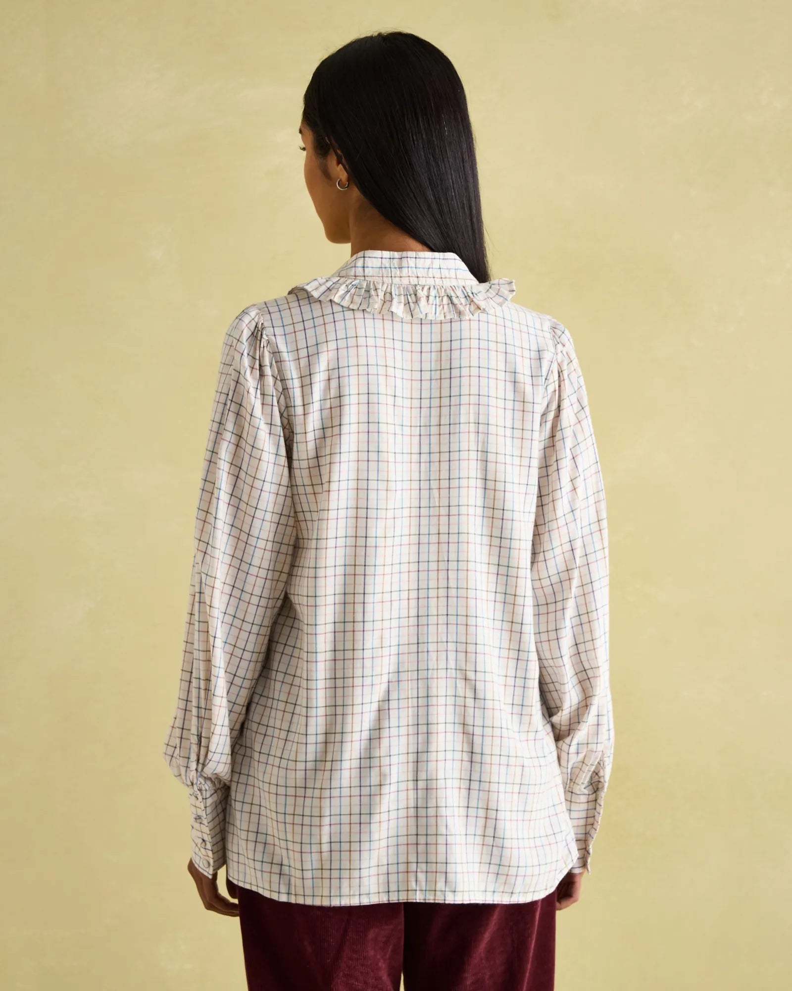 Harper Blouse - Tattersal