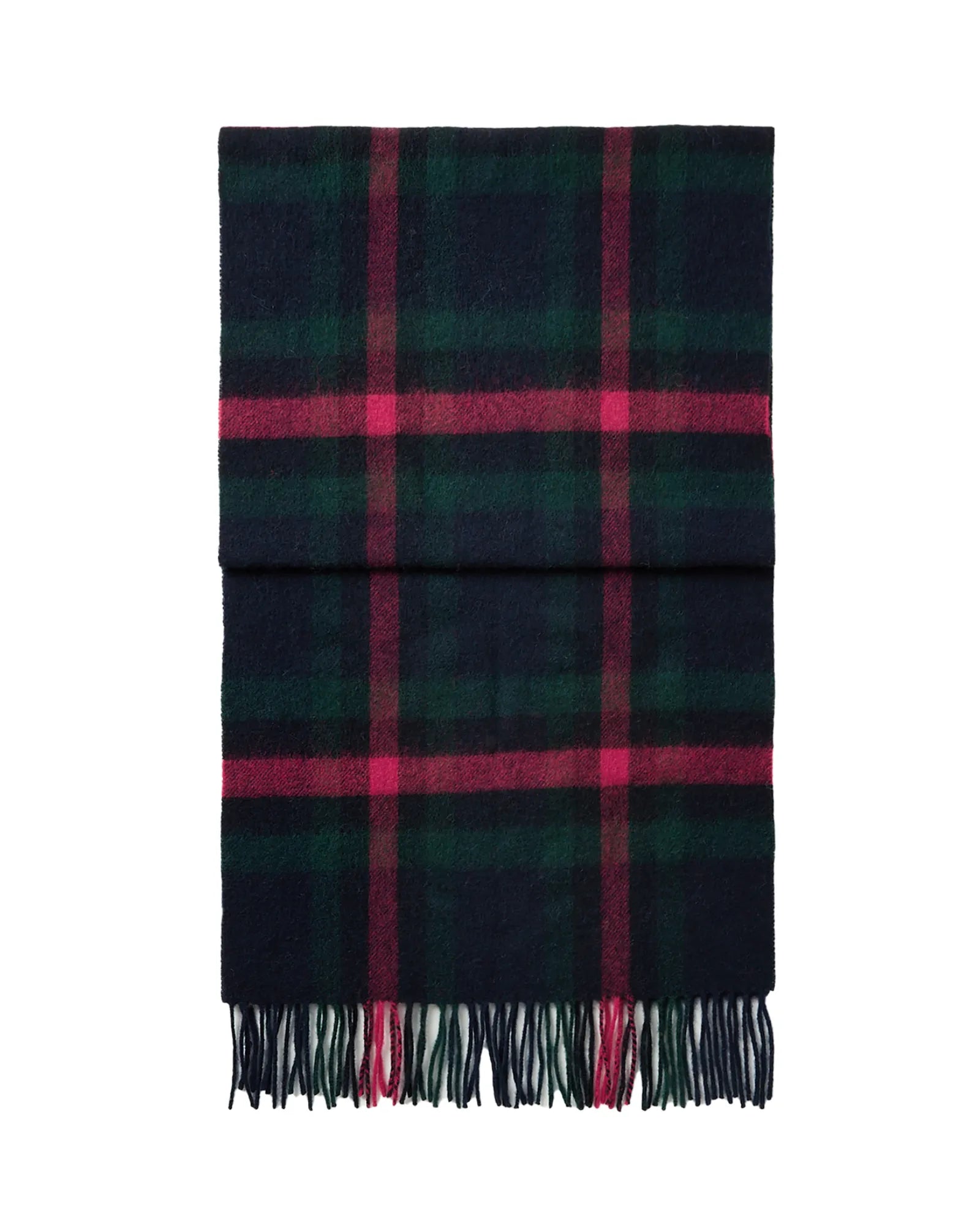 Langtree Scarf - Navy Pink Check