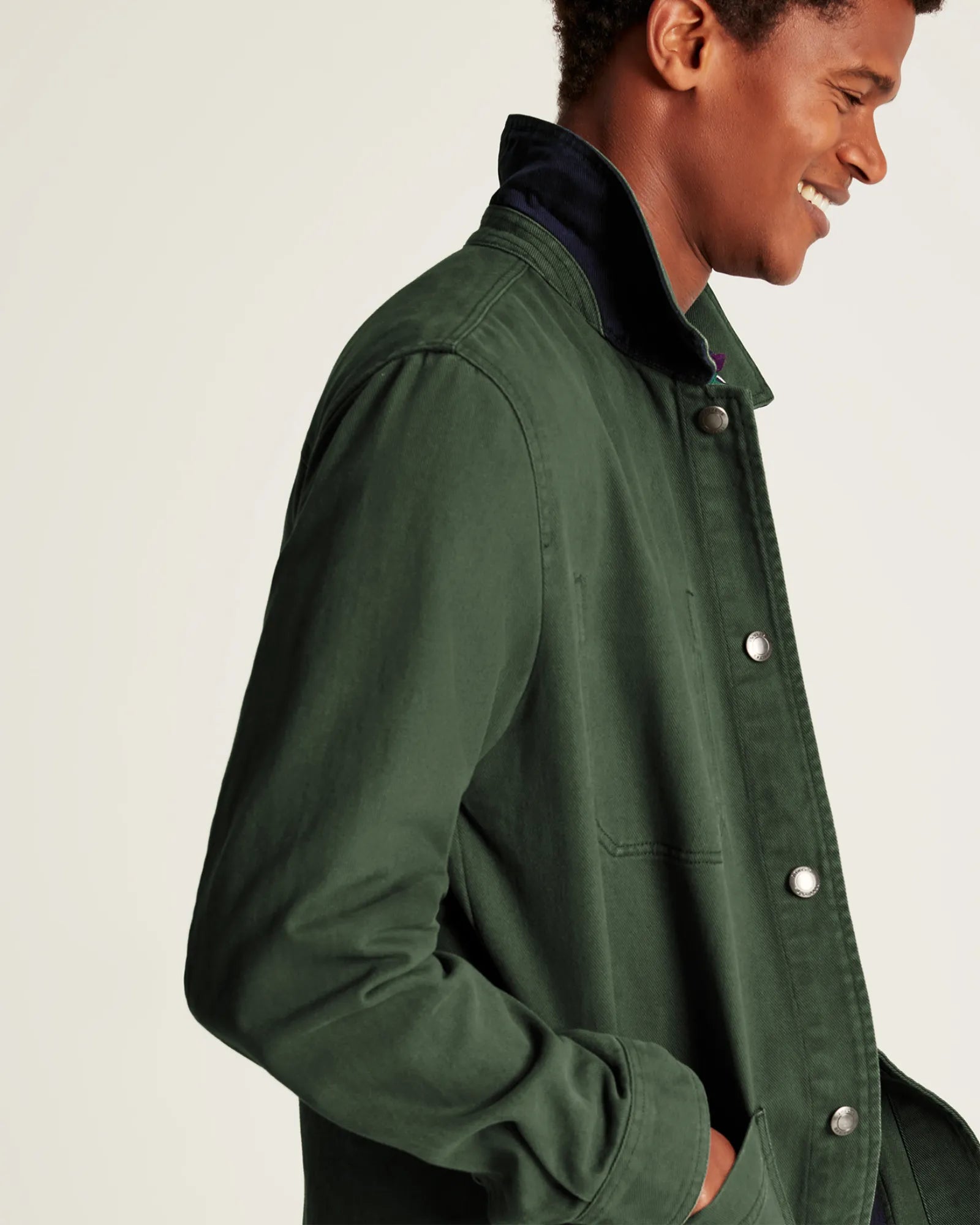 Solid Color Velvet Nehru Jacket in Dark Green : MTE194