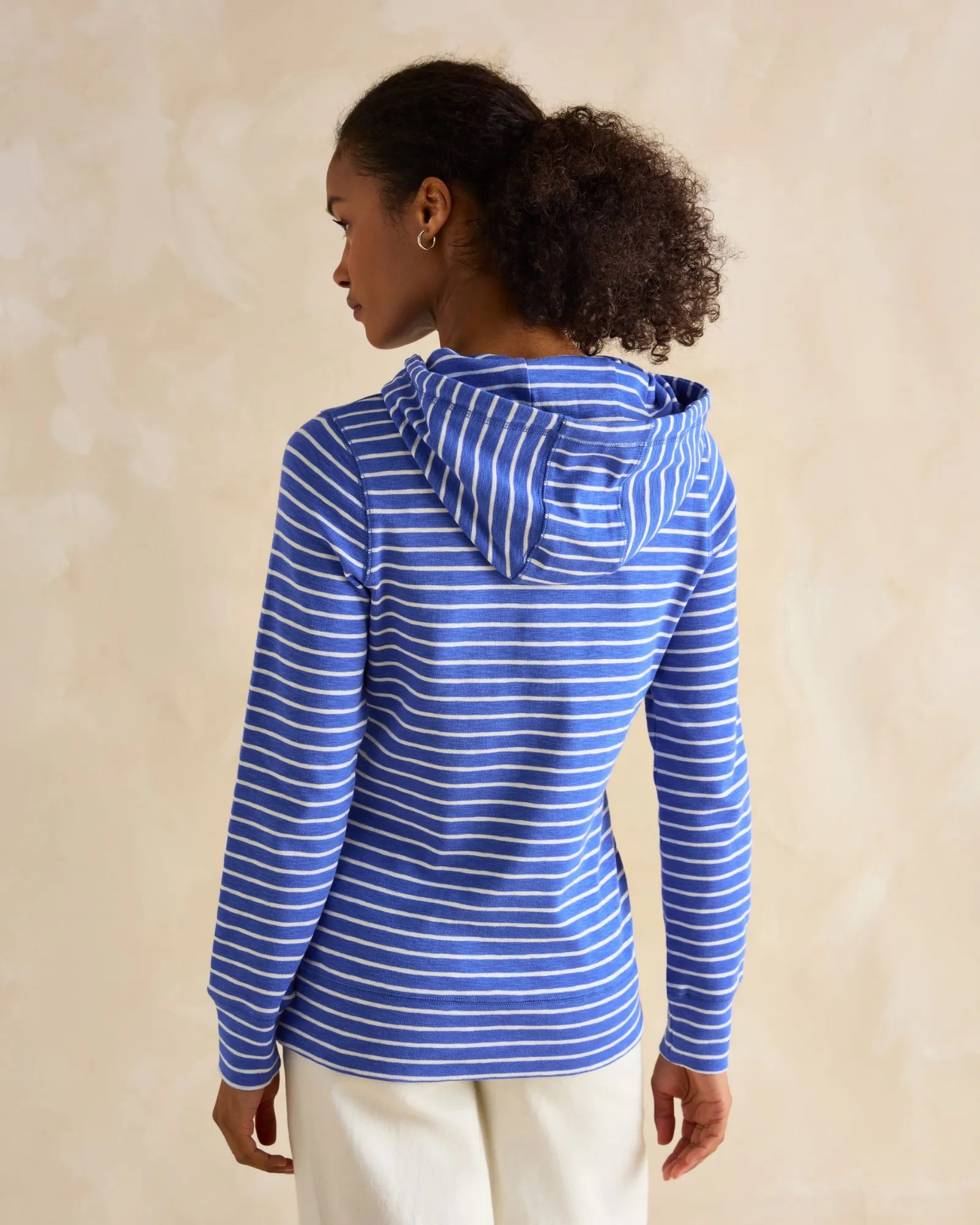 Marlston Hoodie - Blue Stripe